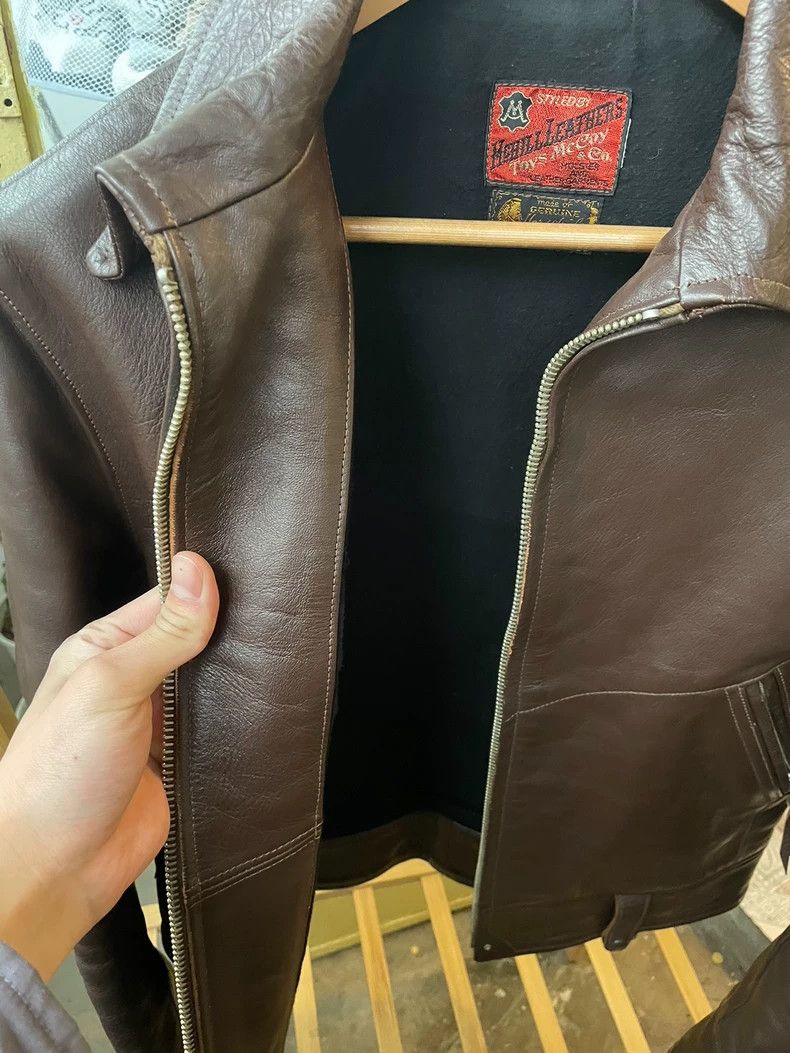 The Real McCoy's The Real McCoy's 1930s Police Rider Horsehide Leather Jacke Size US M / EU 48-50 / 2 - 4 Thumbnail