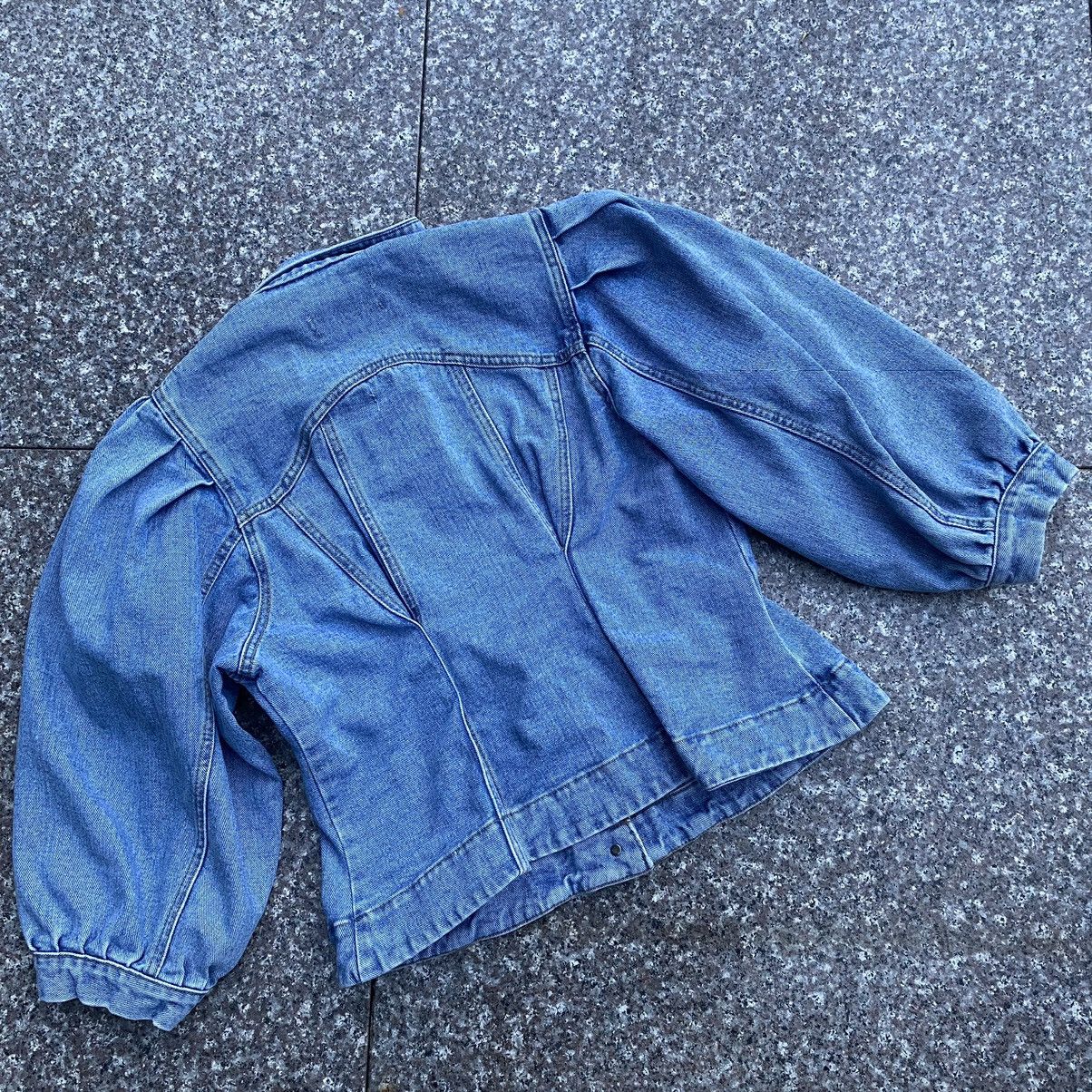Vintage Magnolia 36 denim oversized jacket Size M / US 6-8 / IT 42-44 - 6 Thumbnail