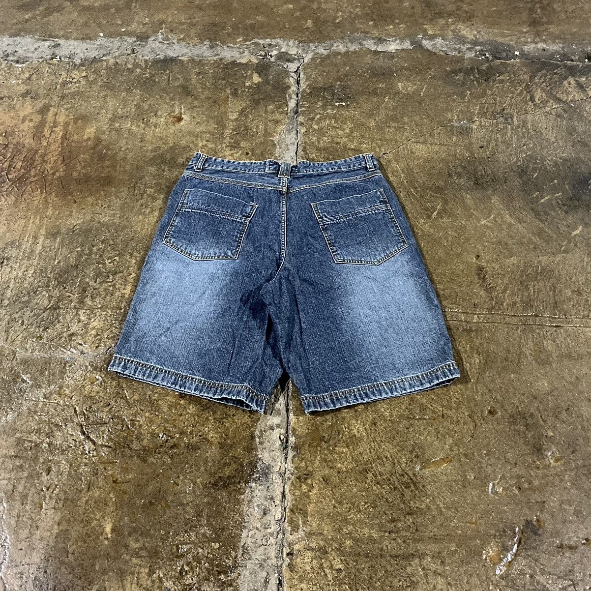 JNCO × Southpole × Vintage Crazy Vintage Y2K Baggy Jorts Faded Grunge Skater Shorts Size US 34 / EU 50 - 1 Thumbnail