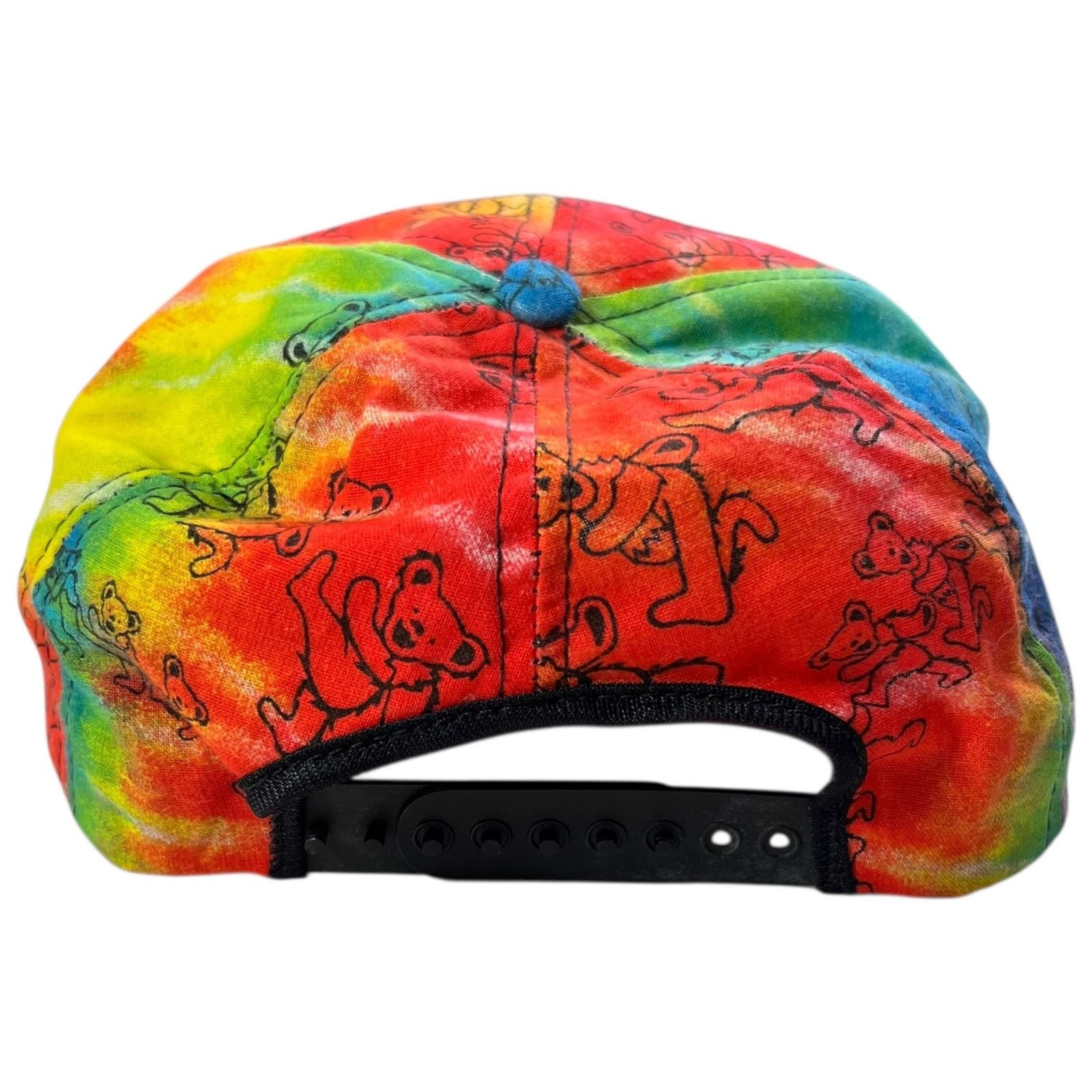 Band Tees × Grateful Dead × Vintage Vintage 90s Grateful Dead Bears AOP tie dye SnapBack Size ONE SIZE - 4 Thumbnail