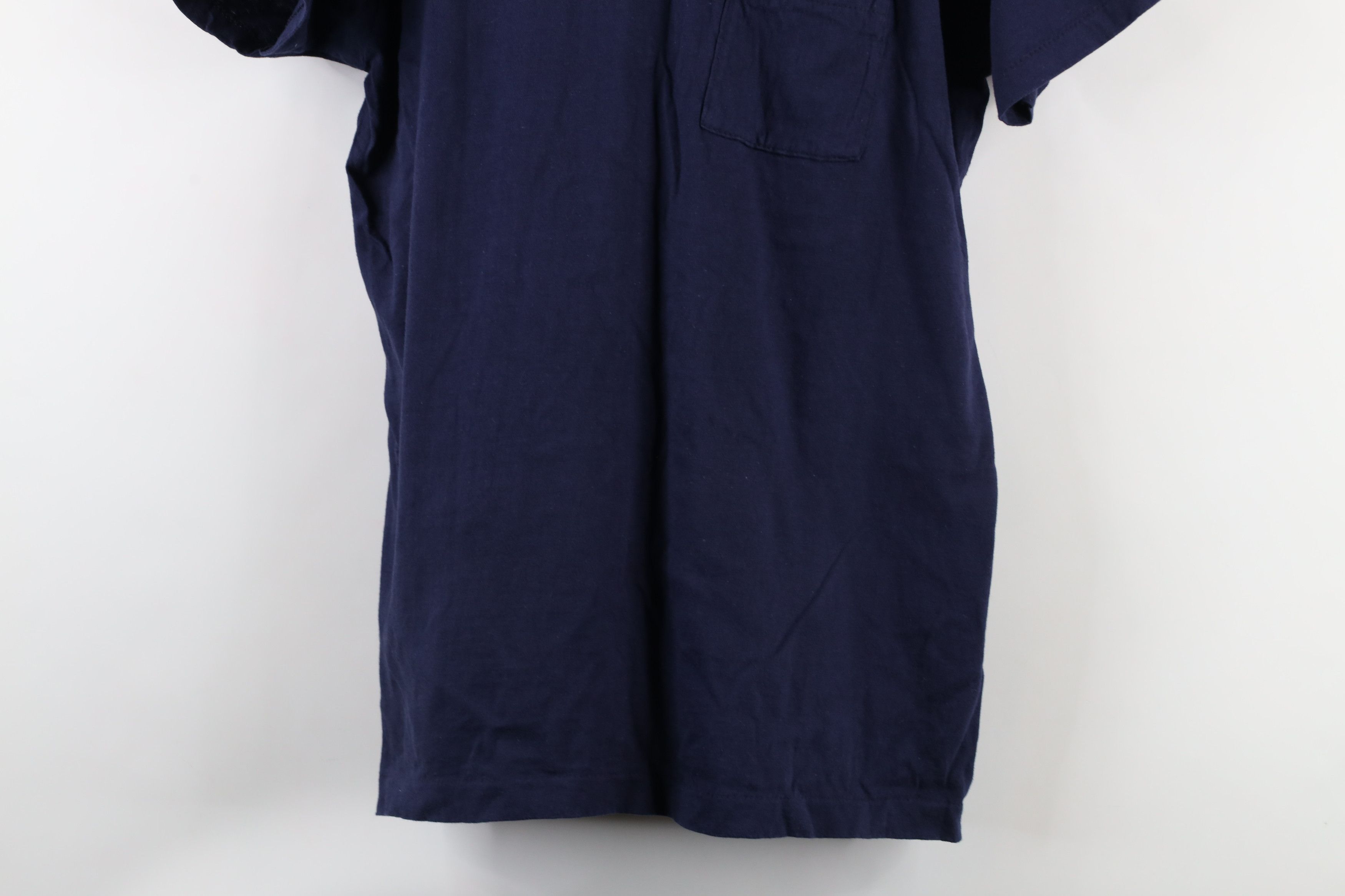 Vintage Vintage 90s Streetwear Short Sleeve Pocket T-Shirt Cotton Size US XL / EU 56 / 4 - 3 Thumbnail