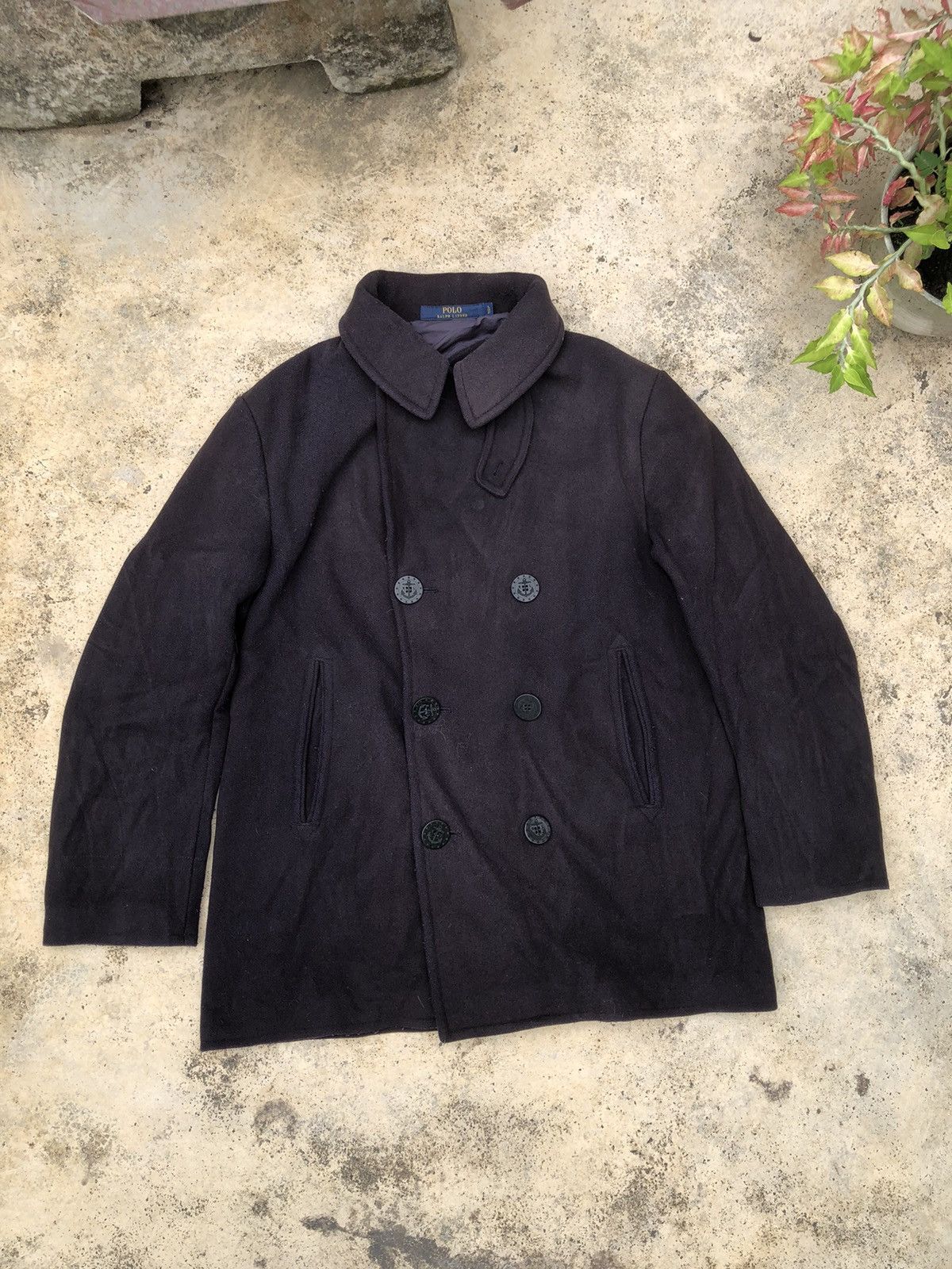 Polo Ralph Lauren Polo Ralph Lauren PeaCoat Jacket Size US XL / EU 56 / 4 - 1 Thumbnail