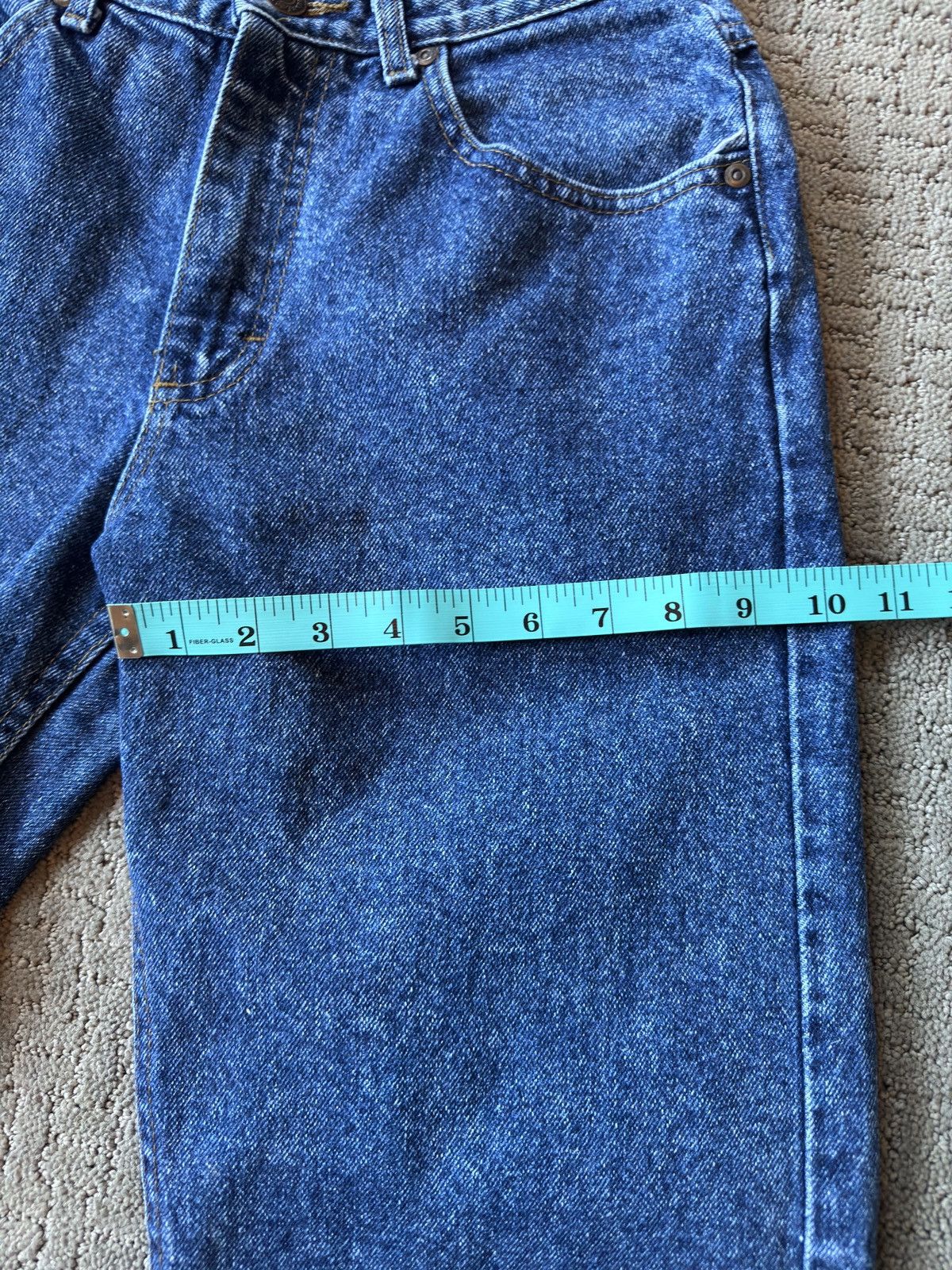 Lee × Vintage Dark Wash Straight Leg Jeans Size US 30 / EU 46 - 4 Thumbnail