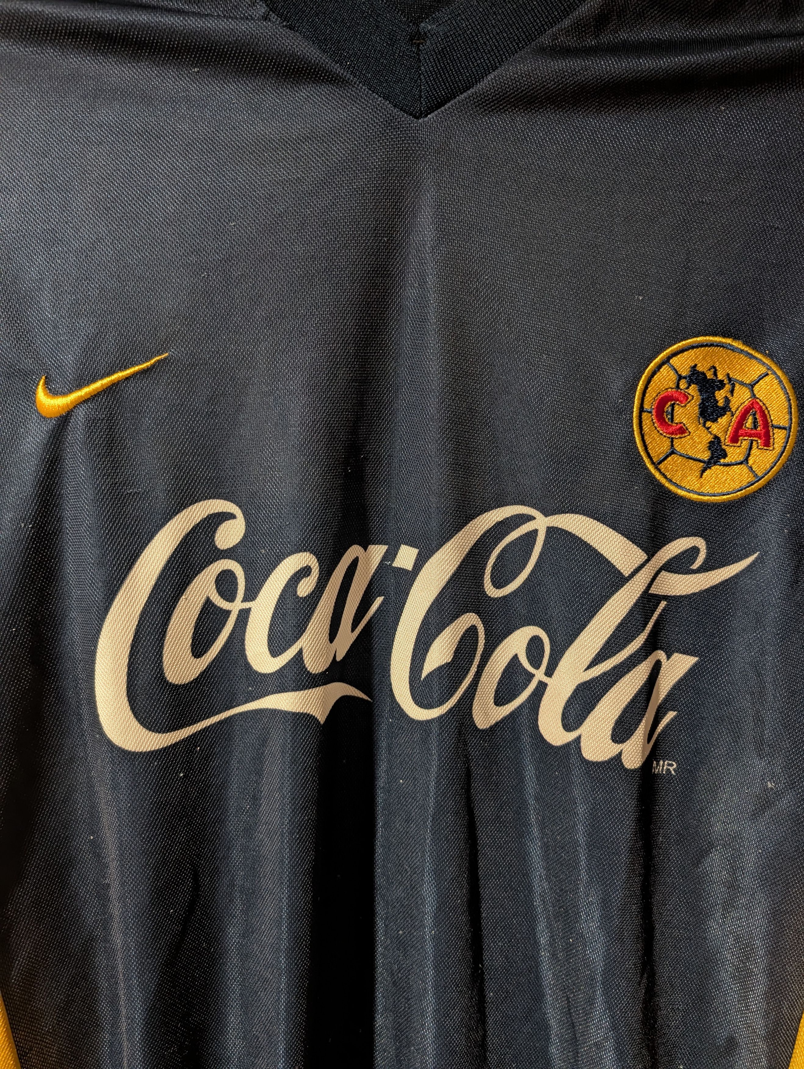 Nike VTG 2000s Nike Club America Soccer Jersey Coca-Cola Large Size US L / EU 52-54 / 3 - 2 Thumbnail