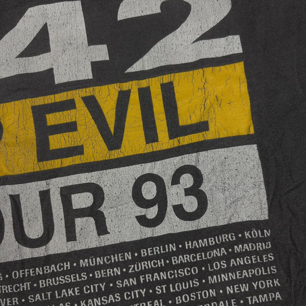 Band Tees Original vintage Front 242 – Up Evil Tour 1993 Size US XL / EU 56 / 4 - 6 Thumbnail