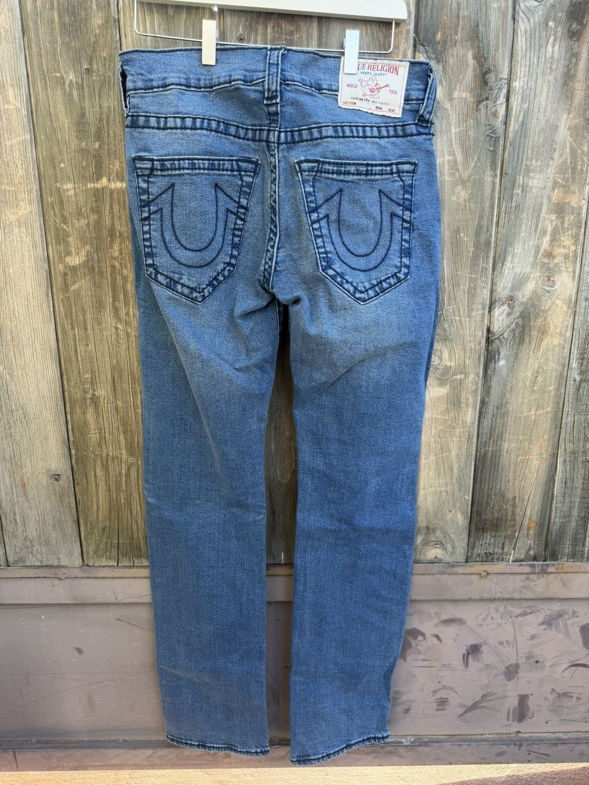 True Religion True Religion Ricky Relaxed Straight Jeans Size US 30 / EU 46 - 1 Thumbnail