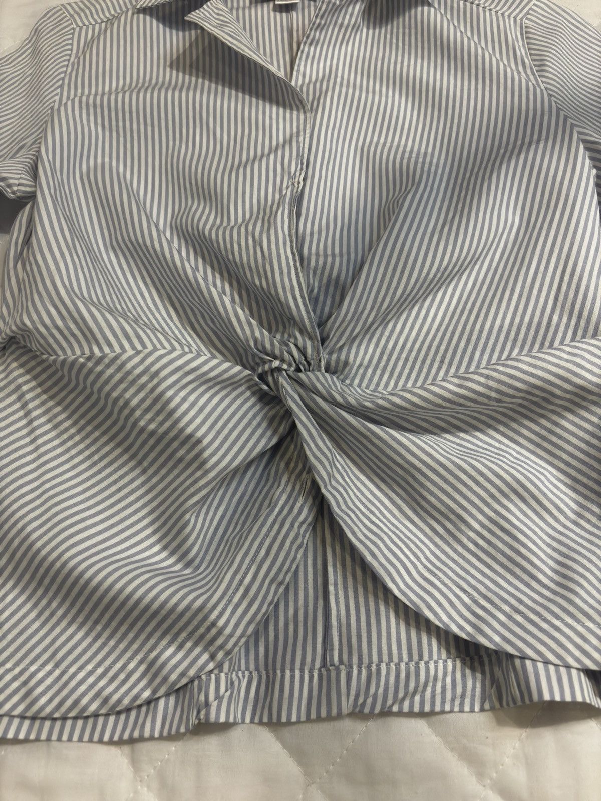 Talbots Gray striped Shirt.wt3040 Size XS / US 0-2 / IT 36-38 - 11 Thumbnail