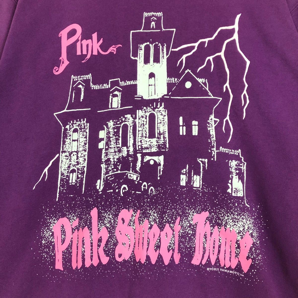 Yohji Yamamoto Y’s Yohji Yamamoto Pink Sweet Home Crewneck Sweatshirt Size US L / EU 52-54 / 3 - 6 Thumbnail