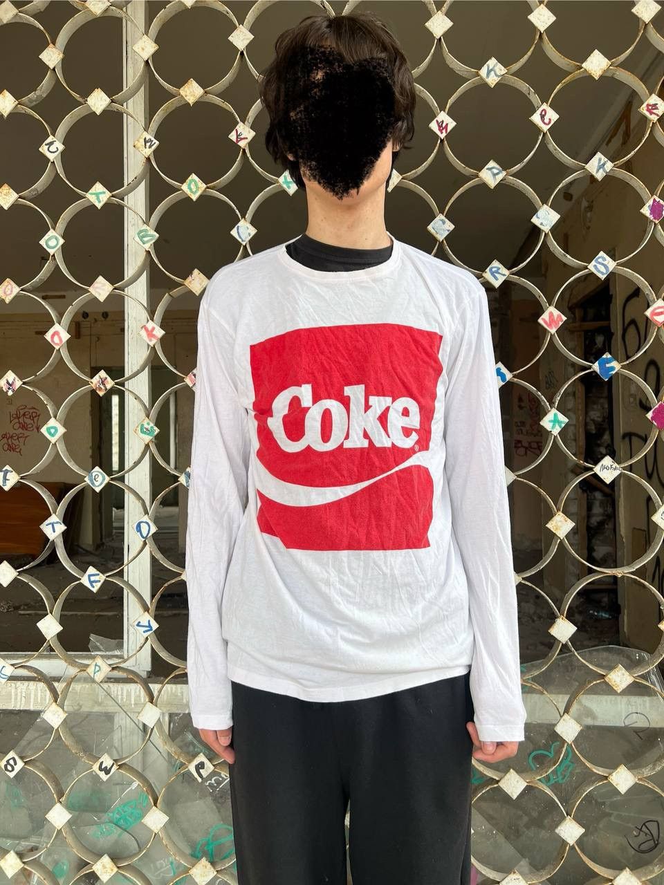 Vintage Crazy Coka Opium Coca Kola Long sleeve Size US L / EU 52-54 / 3 - 1 Thumbnail