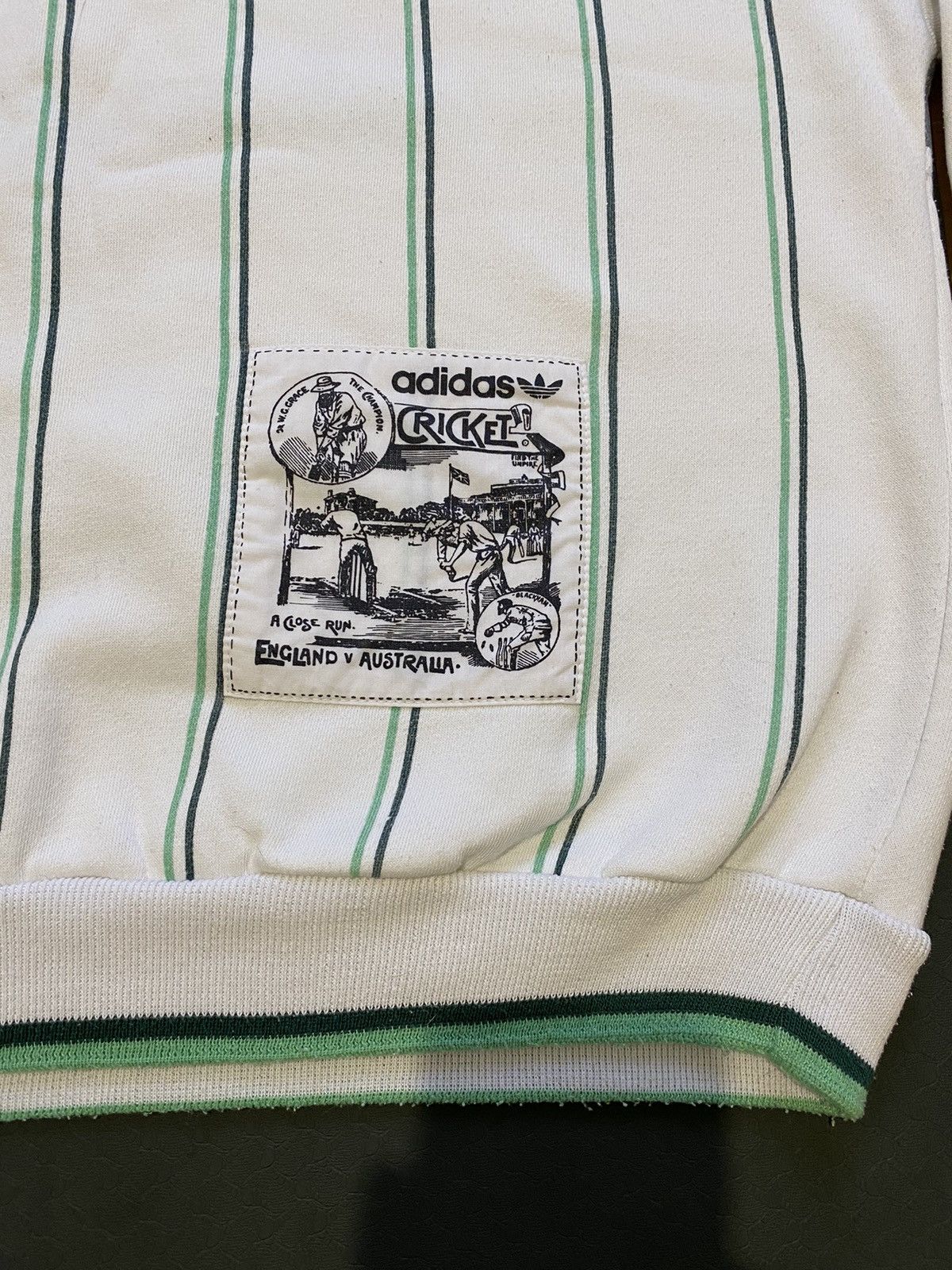 Adidas × Vintage 80's Adidas Cricket Sweatshirt Size US M / EU 48-50 / 2 - 8 Thumbnail