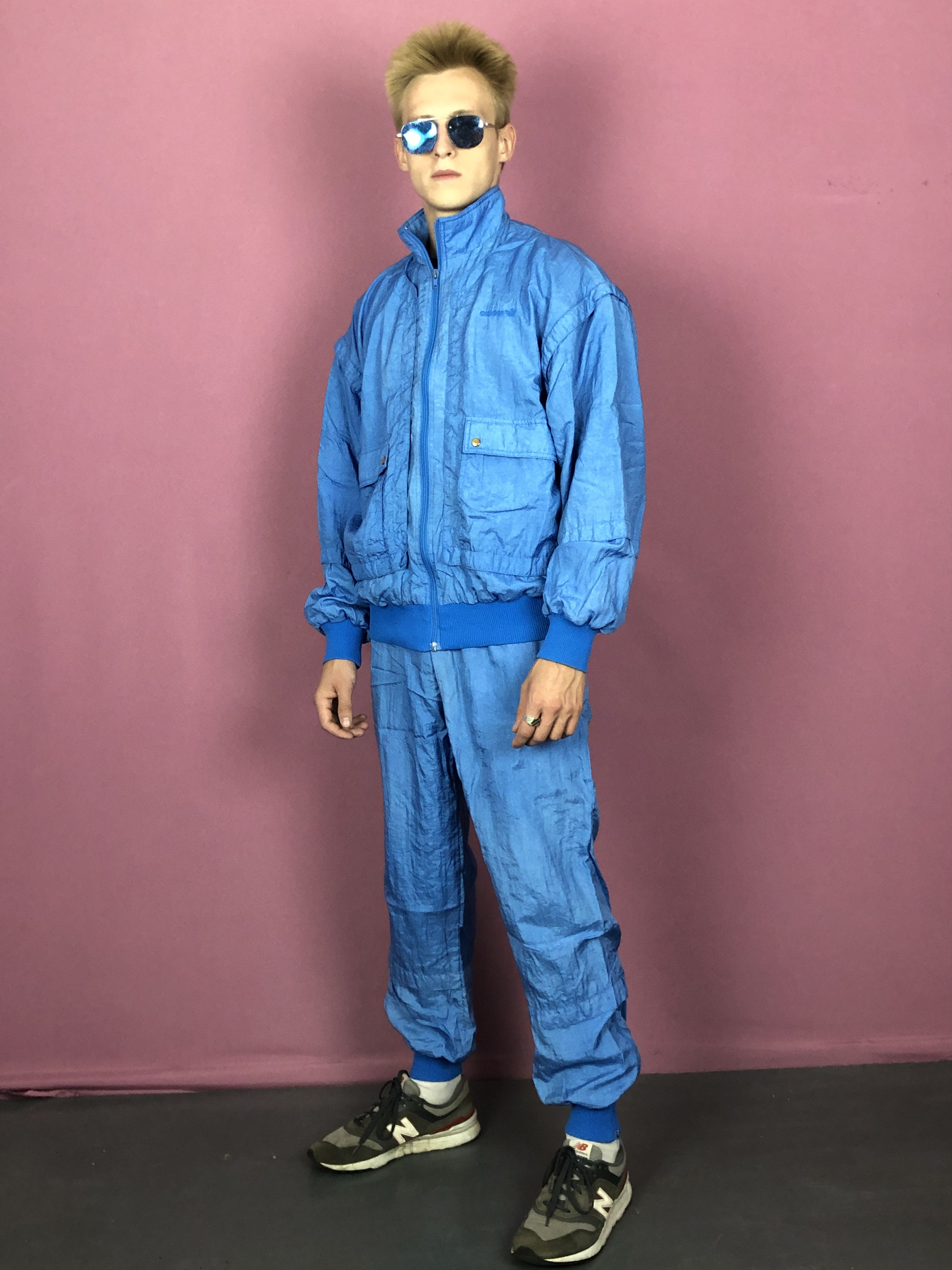 Adidas × Vintage 90s Adidas Vintage Men's Tracksuit Set - S Size US S / EU 44-46 / 1 - 2 Thumbnail