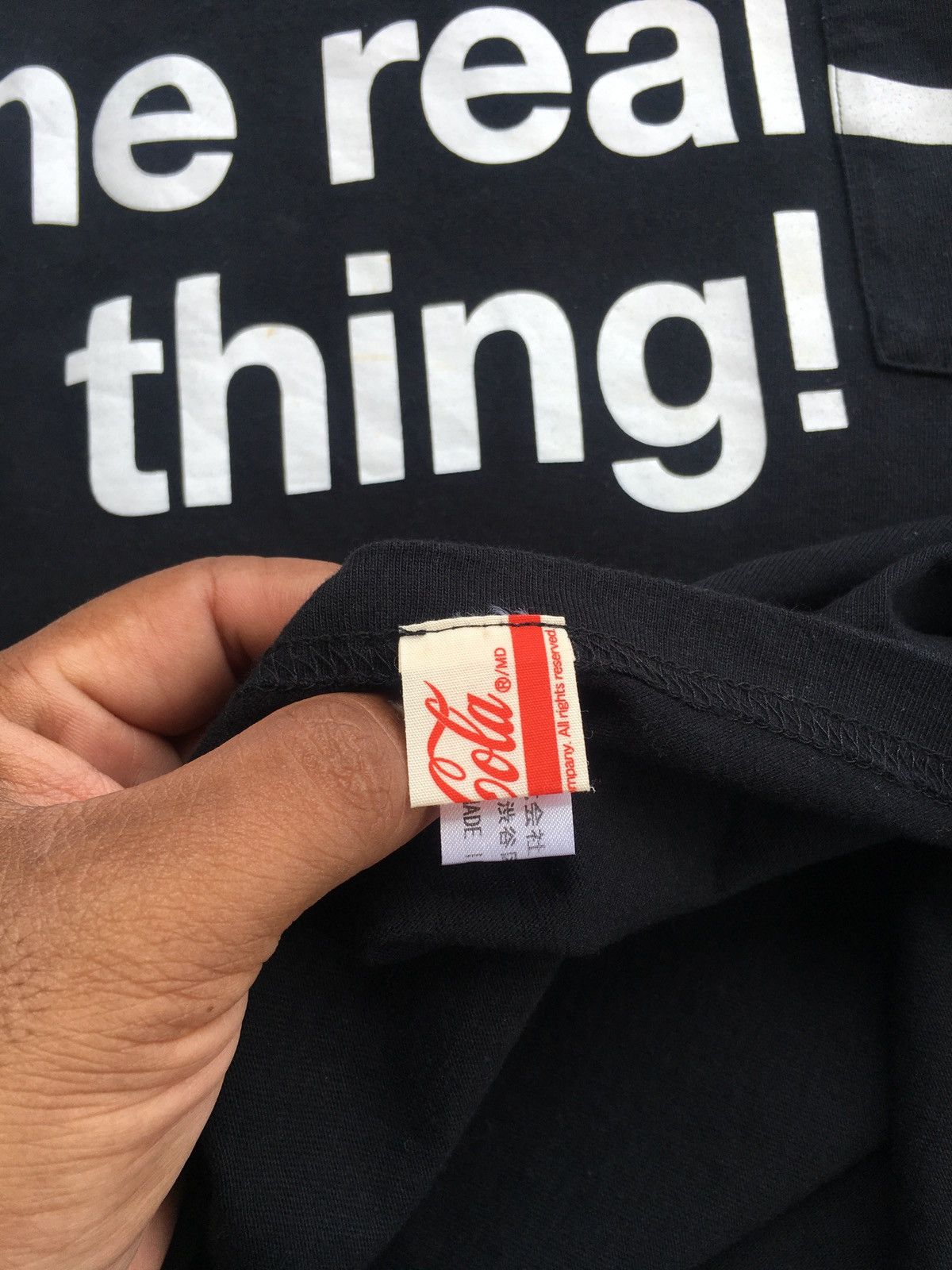 Number (N)ine Rare Number Nine x Coca Cola “Its the real thing” Tshirt Size US M / EU 48-50 / 2 - 11 Thumbnail