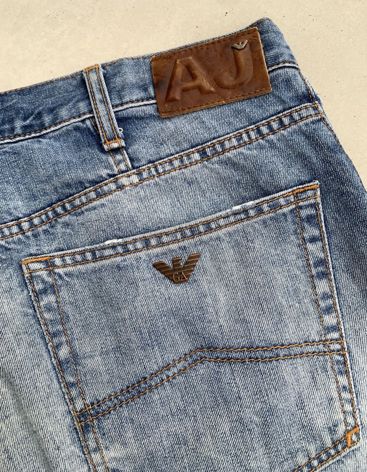 Armani Armani Jeans Vintage Jeans Luxury Denim Old Money Avantgarde Size US 36 / EU 52 - 6 Thumbnail