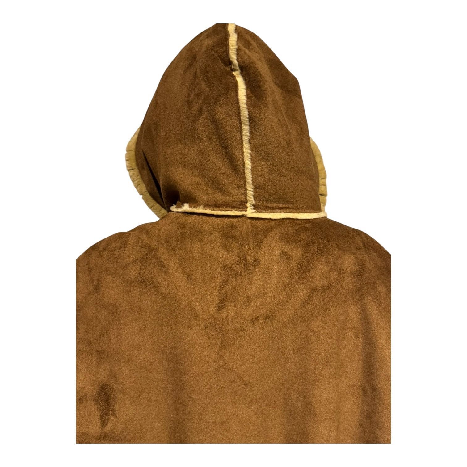 Jones New York Faux Suede fur lined hooded Jones New York coat toggle close Size XXL / US 16-18 / IT 52-54 - 12 Thumbnail