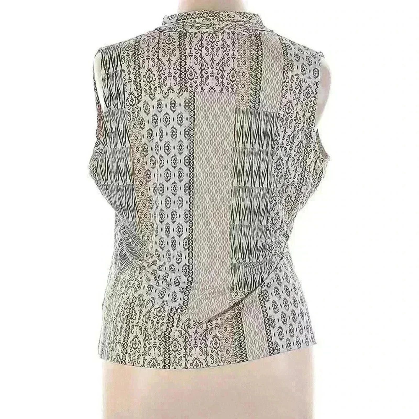 Calvin Klein Calvin Klein Sleeveless Blouse Size XL Size XL / US 12-14 / IT 48-50 - 2 Thumbnail