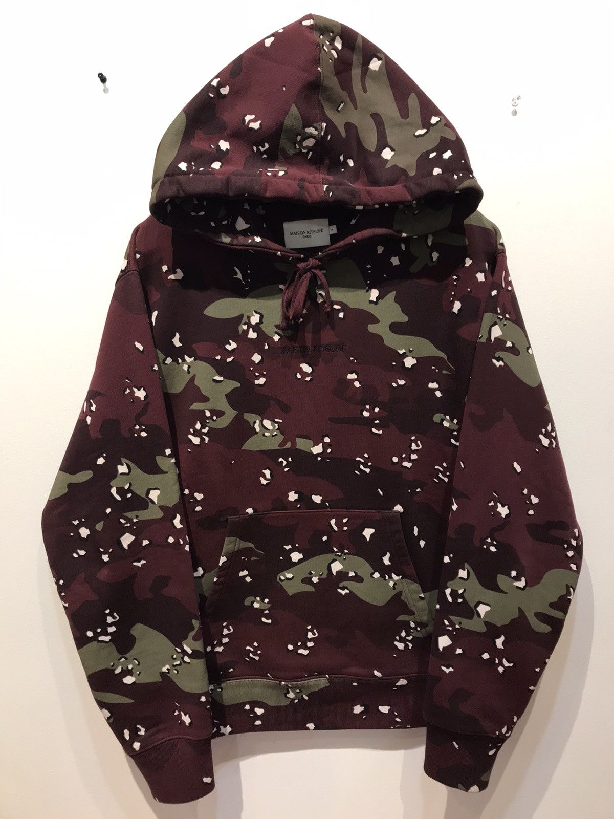 Maison kitsune red fox camo japan Paris streetwear designer