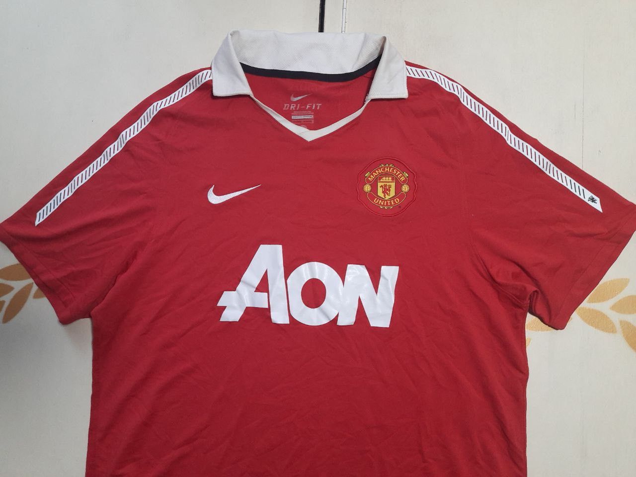 Nike Nike Manchester United Home Jersey 2010-2011 Size US L / EU 52-54 / 3 - 3 Thumbnail