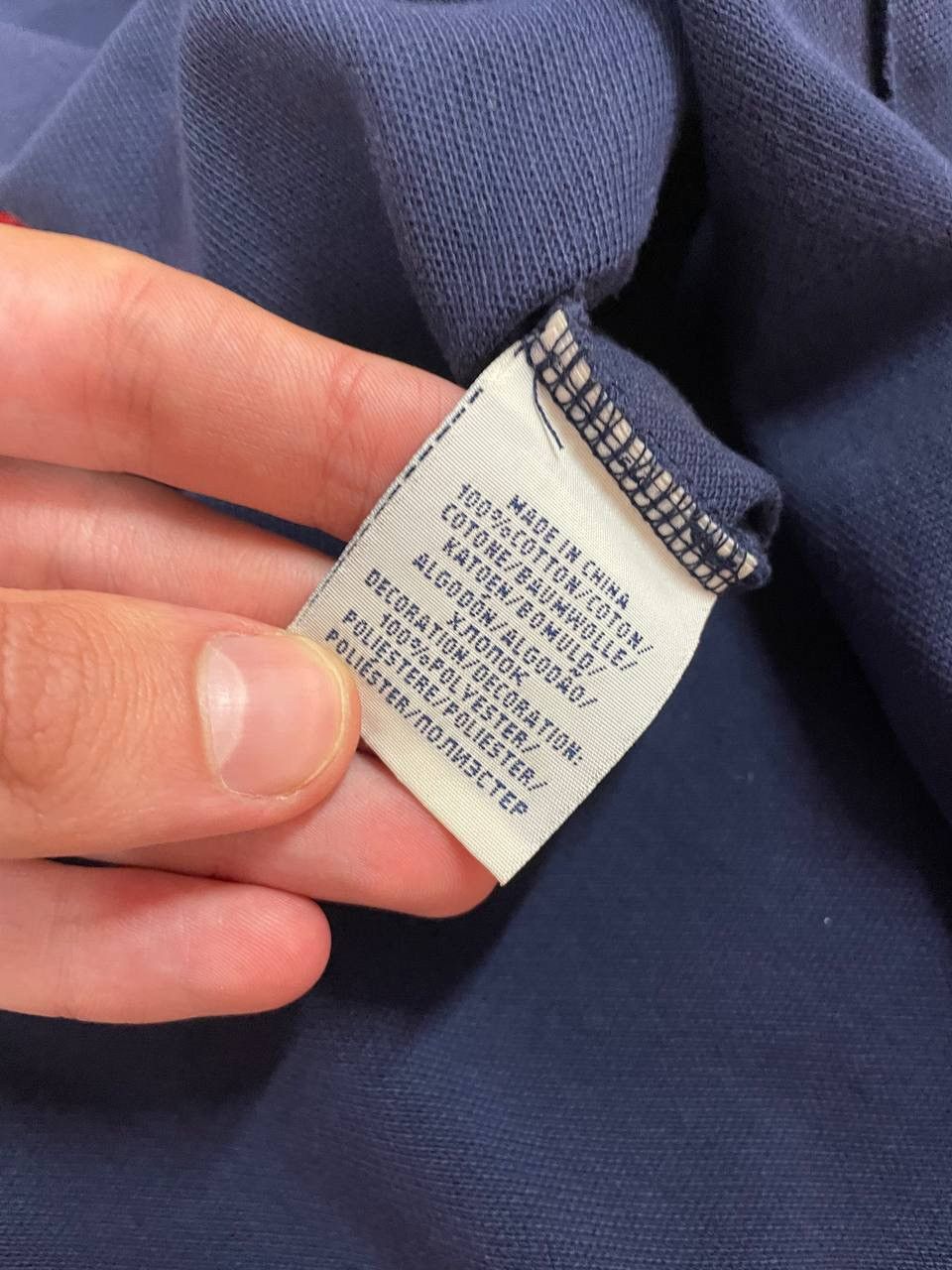 Polo Ralph Lauren Chief Keef Style Vintage Polo Ralph Lauren Polo Tee Shirt Size US L / EU 52-54 / 3 - 12 Thumbnail