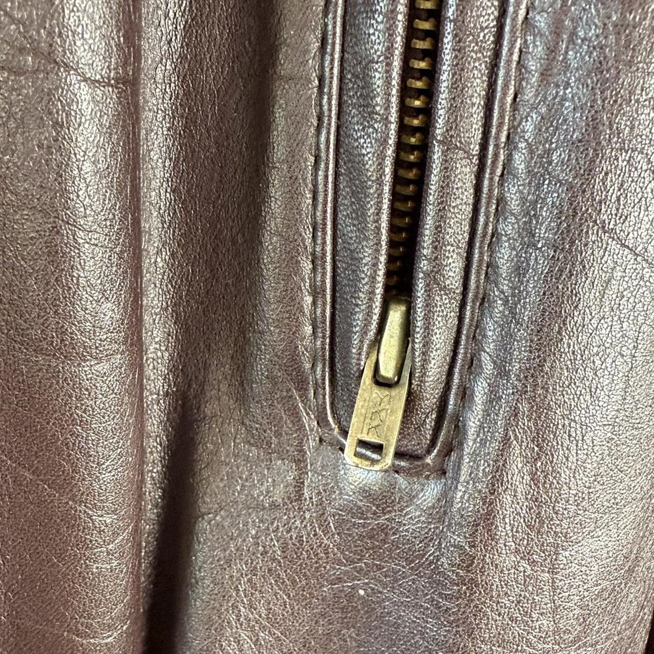 Vintage Real Leather Maxi Coat Dark Brown Vintage Size US L / EU 52-54 / 3 - 5 Thumbnail