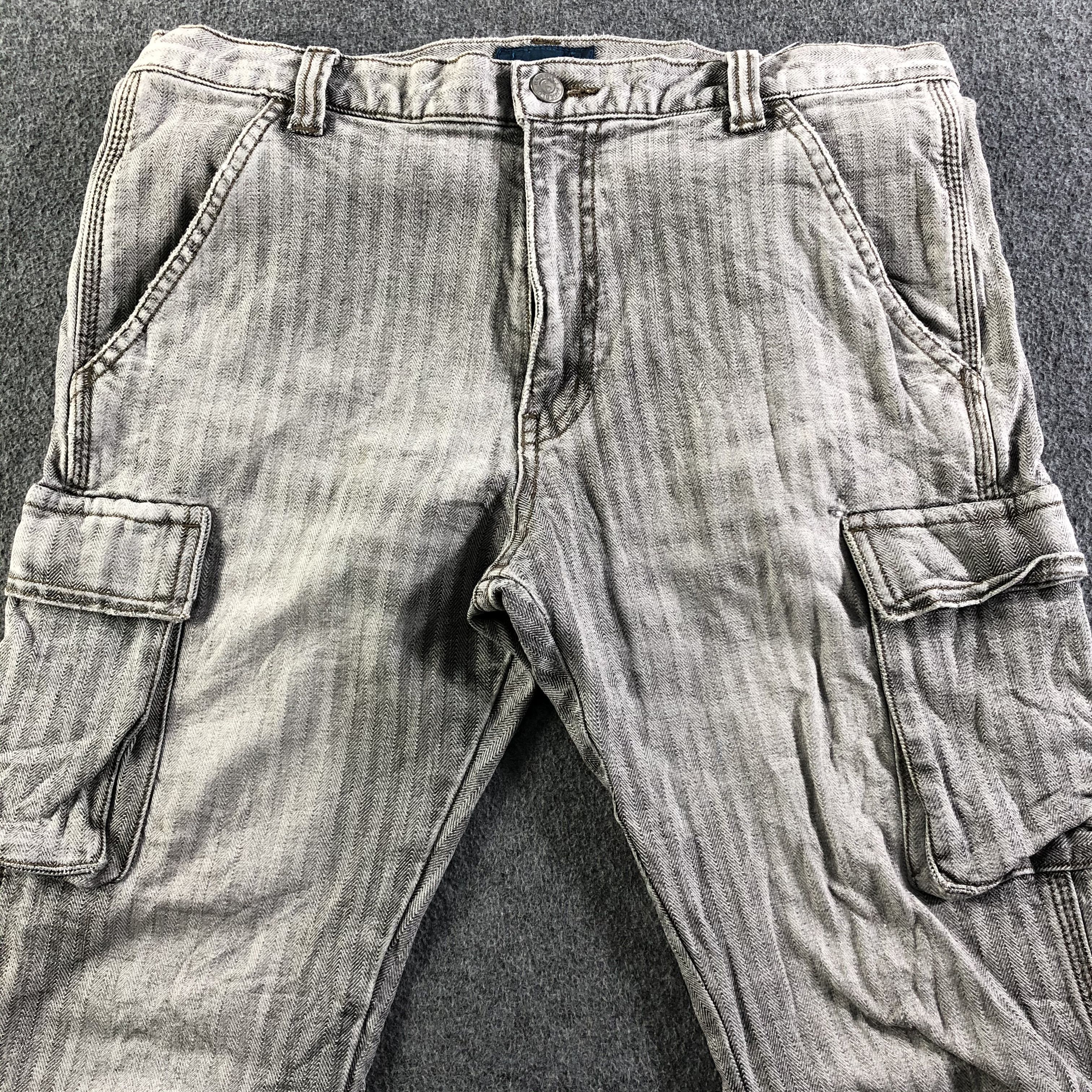 RAGEBLUE Vintage Rage Blue Multi Pocket Jeans-J3873 Size US 32 / EU 48 - 3 Thumbnail