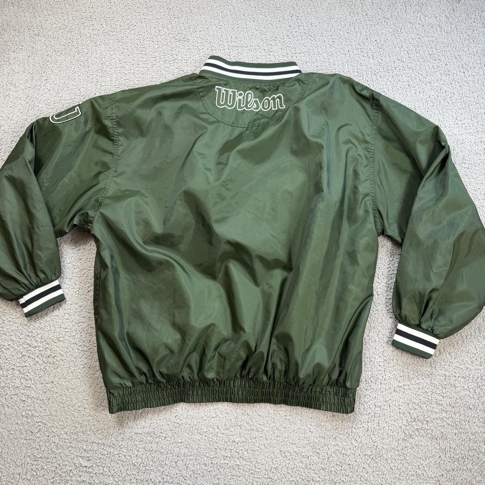 Wilson Vintage Wilson Half Zip Windbreaker Pullover Jacket Mens L Size US L / EU 52-54 / 3 - 2 Thumbnail