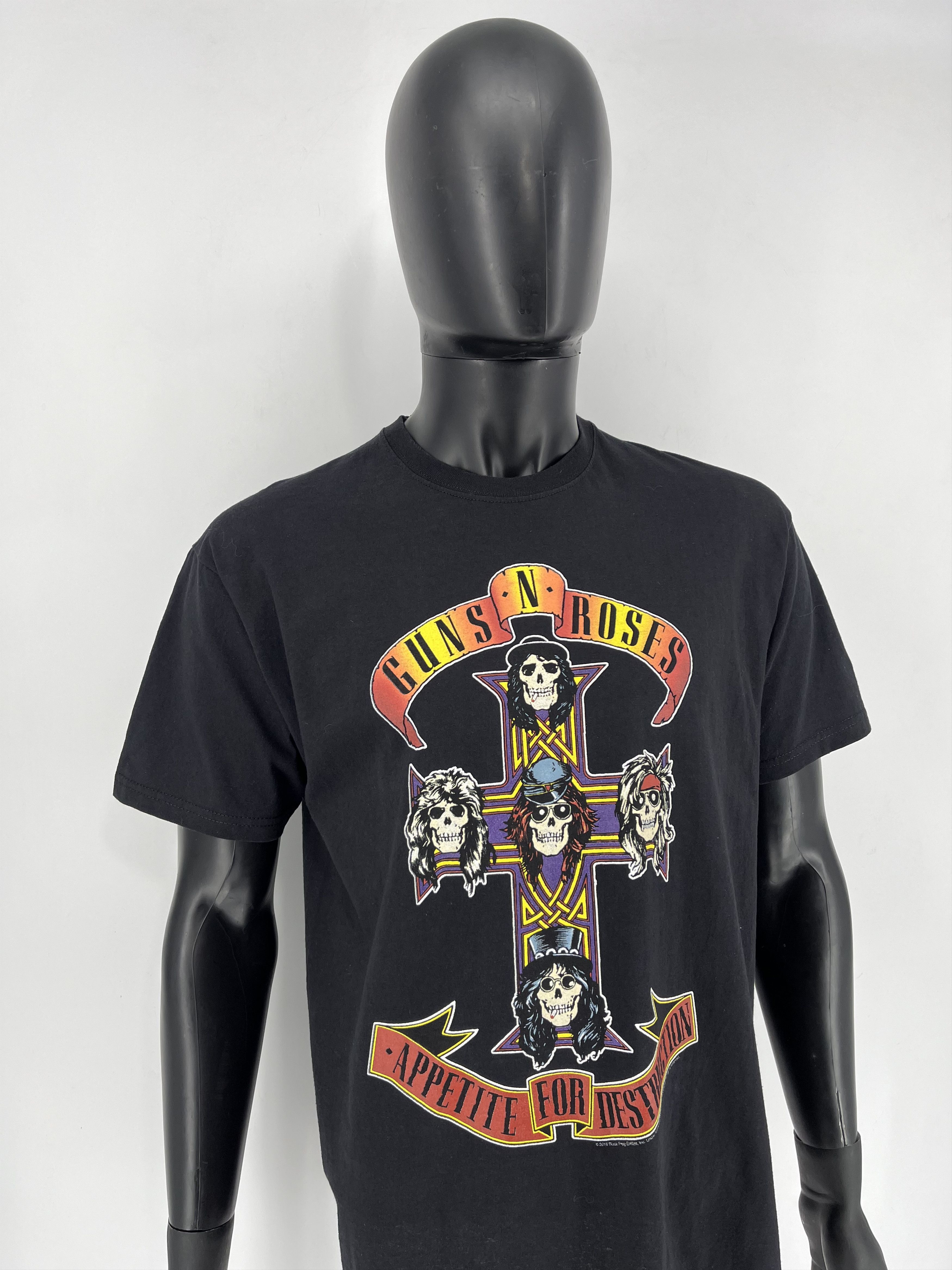 Band Tees Vintage Y2K Guns And Roses World Tour Band Rock Metal Size US L / EU 52-54 / 3 - 4 Thumbnail