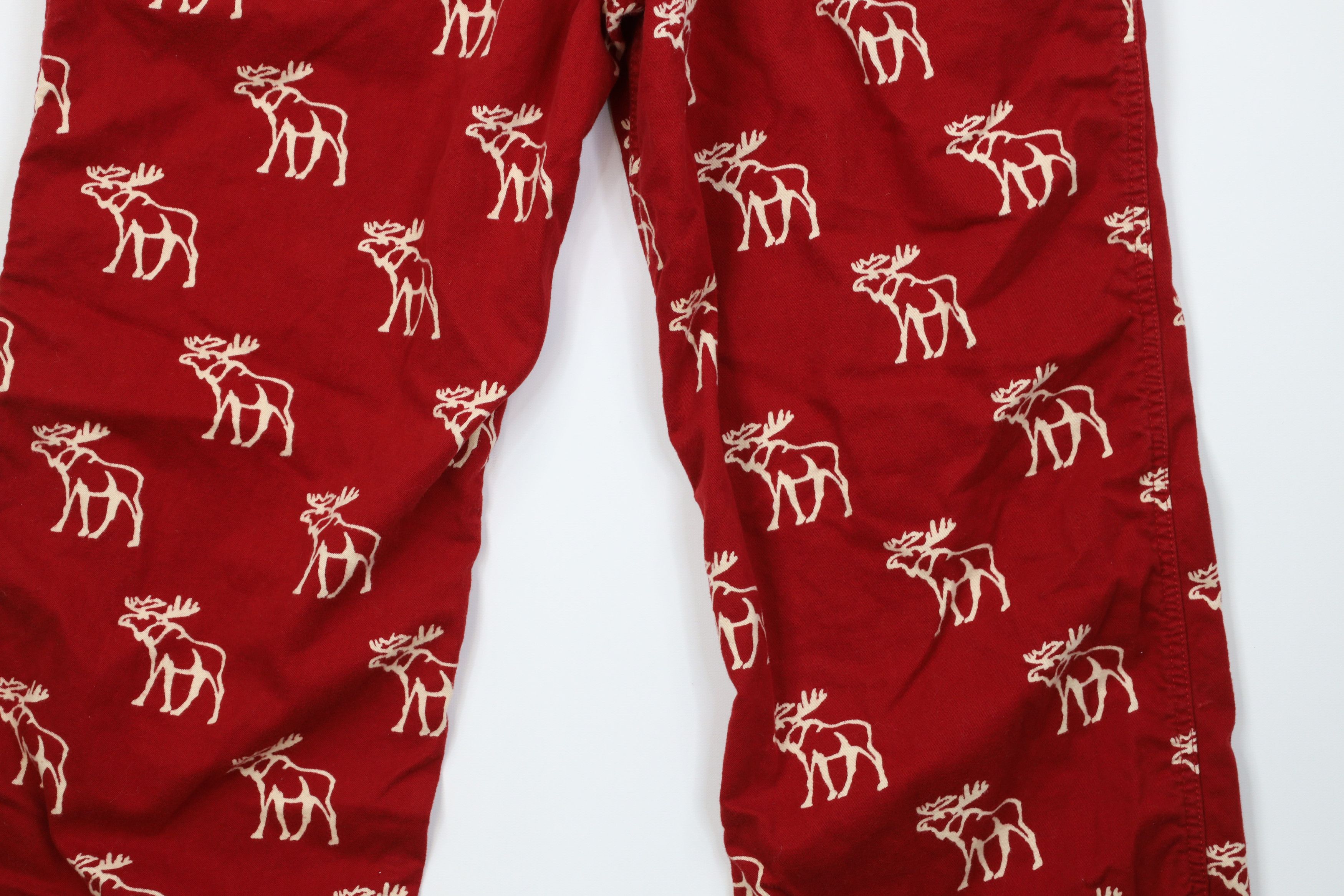 Abercrombie & Fitch Vintage Y2K Abercrombie & Fitch Moose Flannel Wide Leg Pants Size US 34 / EU 50 - 13 Thumbnail