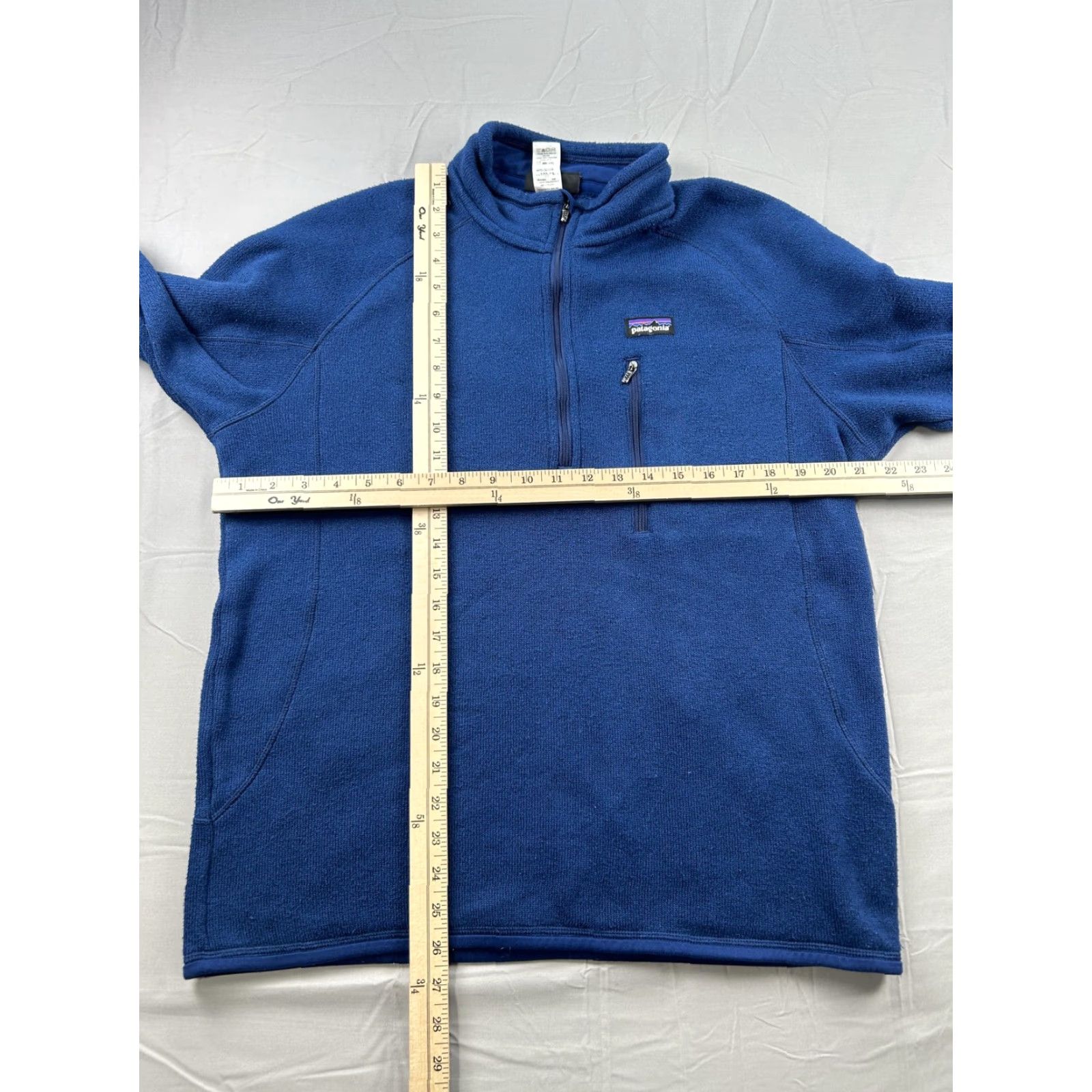 Patagonia Patagonia Mens Medium Blue Fleece Quarter Zip Pullover Jacket Windbreaker Outdoor Size US M / EU 48-50 / 2 - 6 Thumbnail
