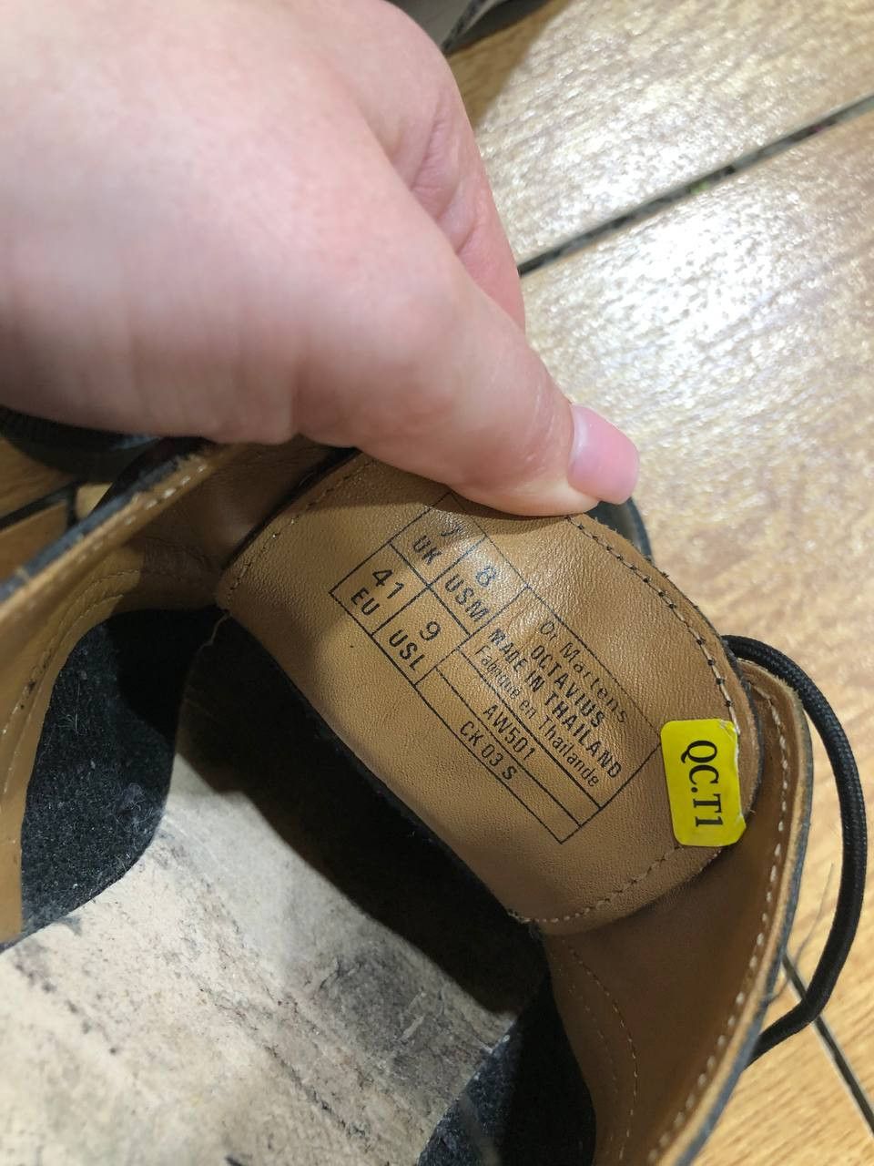 Dr. Martens Vintage Classic Dr Martens Smooth Leather Oxford Shoes Punk Size US 8 / EU 41 - 2 Thumbnail
