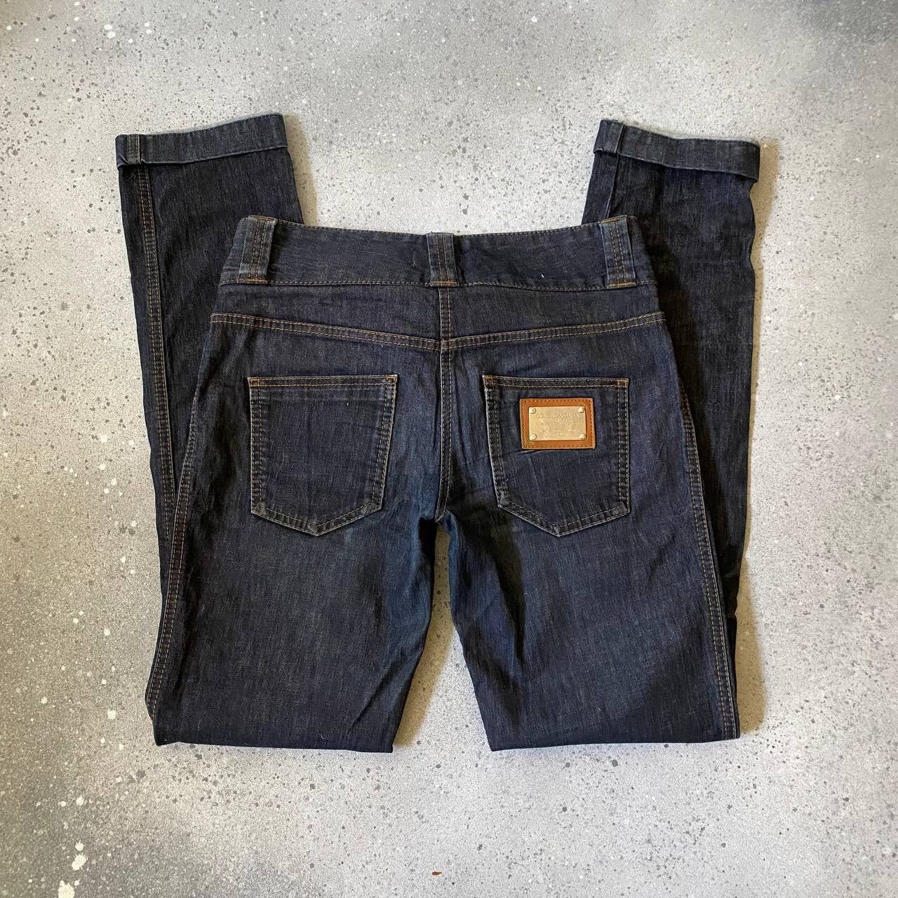 Dolce & Gabbana × Vintage 2007 Dolce & Gabbana Vintage Denim Jeans Size 26" / US 2 / IT 38 - 3 Thumbnail
