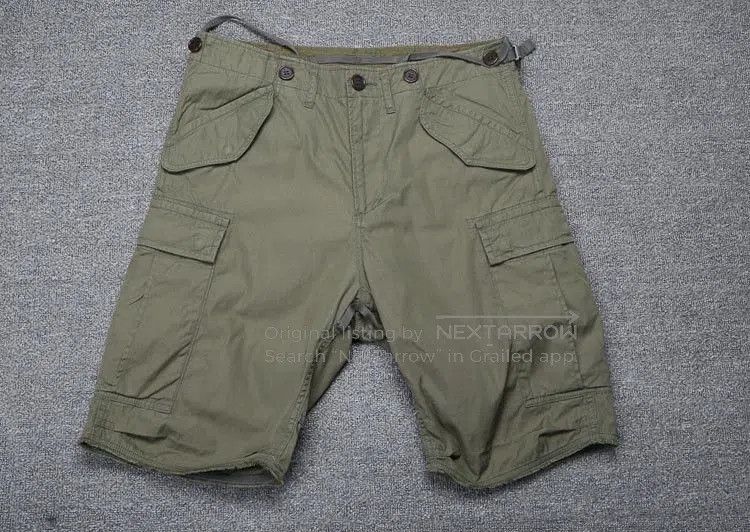 Visvim visvim 21AW Eiger Olive Cargo Shorts. Size US 26 / EU 42 - 1 Thumbnail