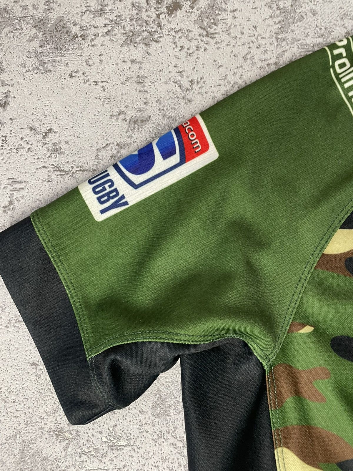 Puma Vodacom Blue Bulls Super Rugby Away Shirt 2015 Jersey Camo M Size US M / EU 48-50 / 2 - 6 Thumbnail