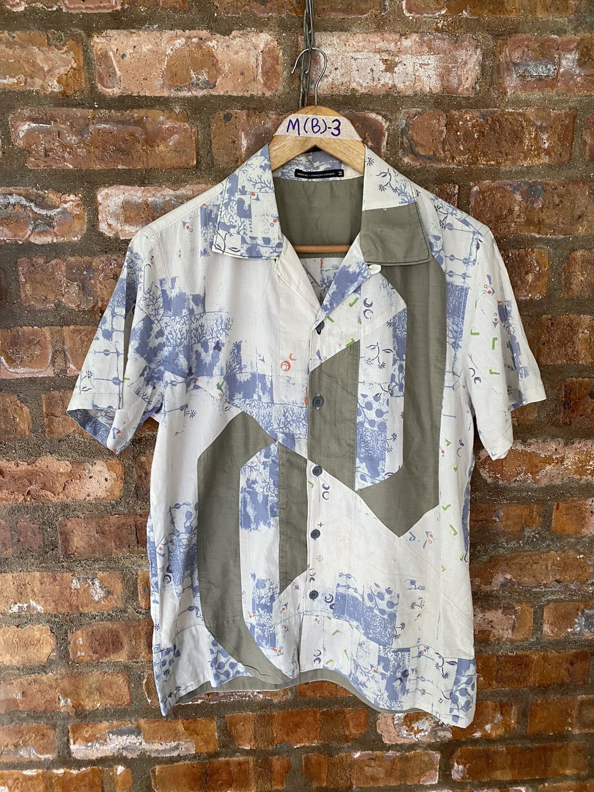 14th Addiction × Japanese Brand × Marithe + Francois Girbaud Vtg MFG Bandana Patchwork motif Size US M / EU 48-50 / 2 - 2 Thumbnail