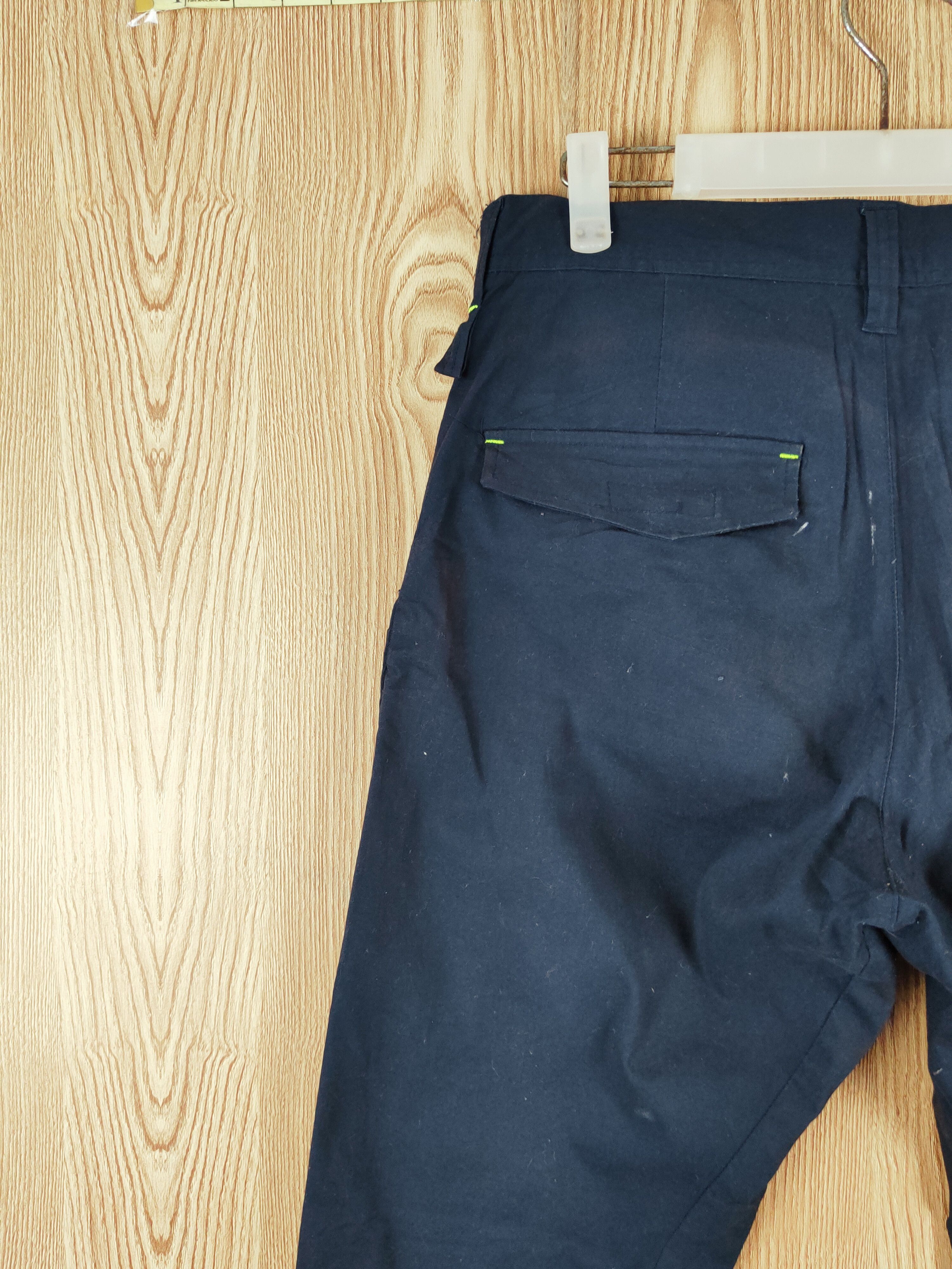 Japanese Brand Slash Navy Multipocket Tactical Cargo Pants #W205 Size US 32 / EU 48 - 9 Thumbnail