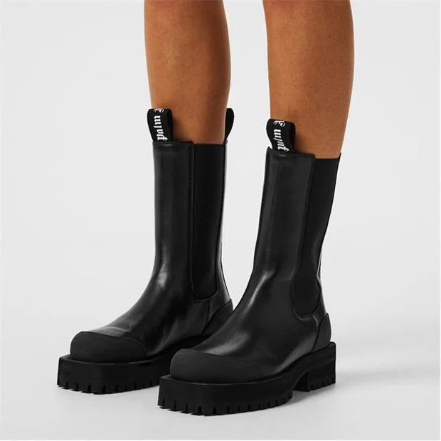 Palm Angels o1y1125 Ankle Boots in Black Size US 6 / IT 36 - 5 Thumbnail