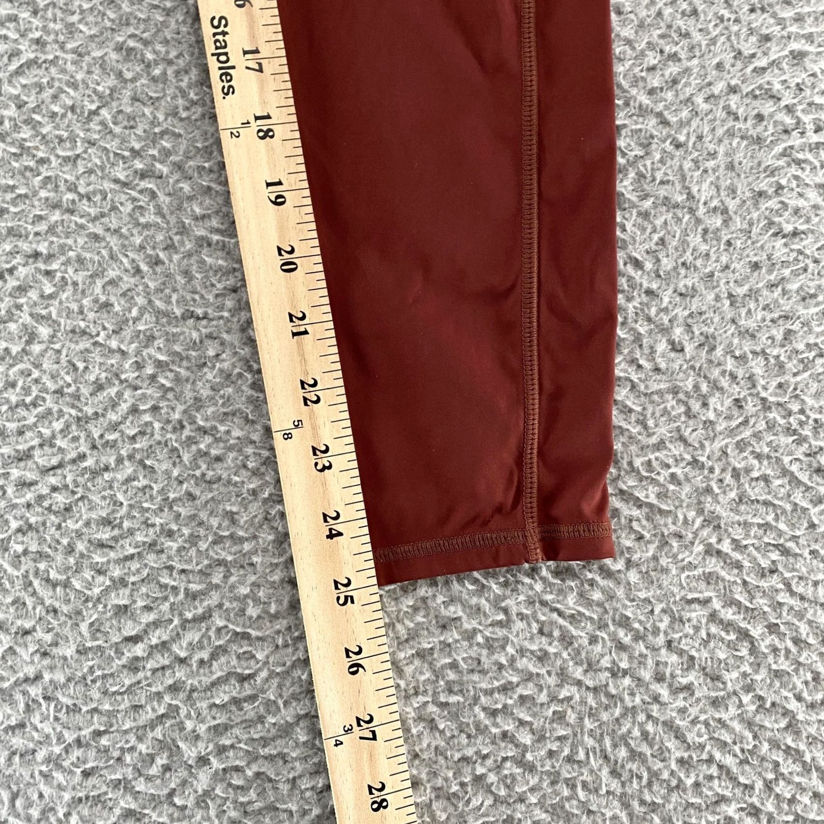 Vuori Vuori Leggings Womens Small Brown High Rise Ankle Pockets Yoga Gym Workout Size 28" / US 6 / IT 42 - 6 Thumbnail