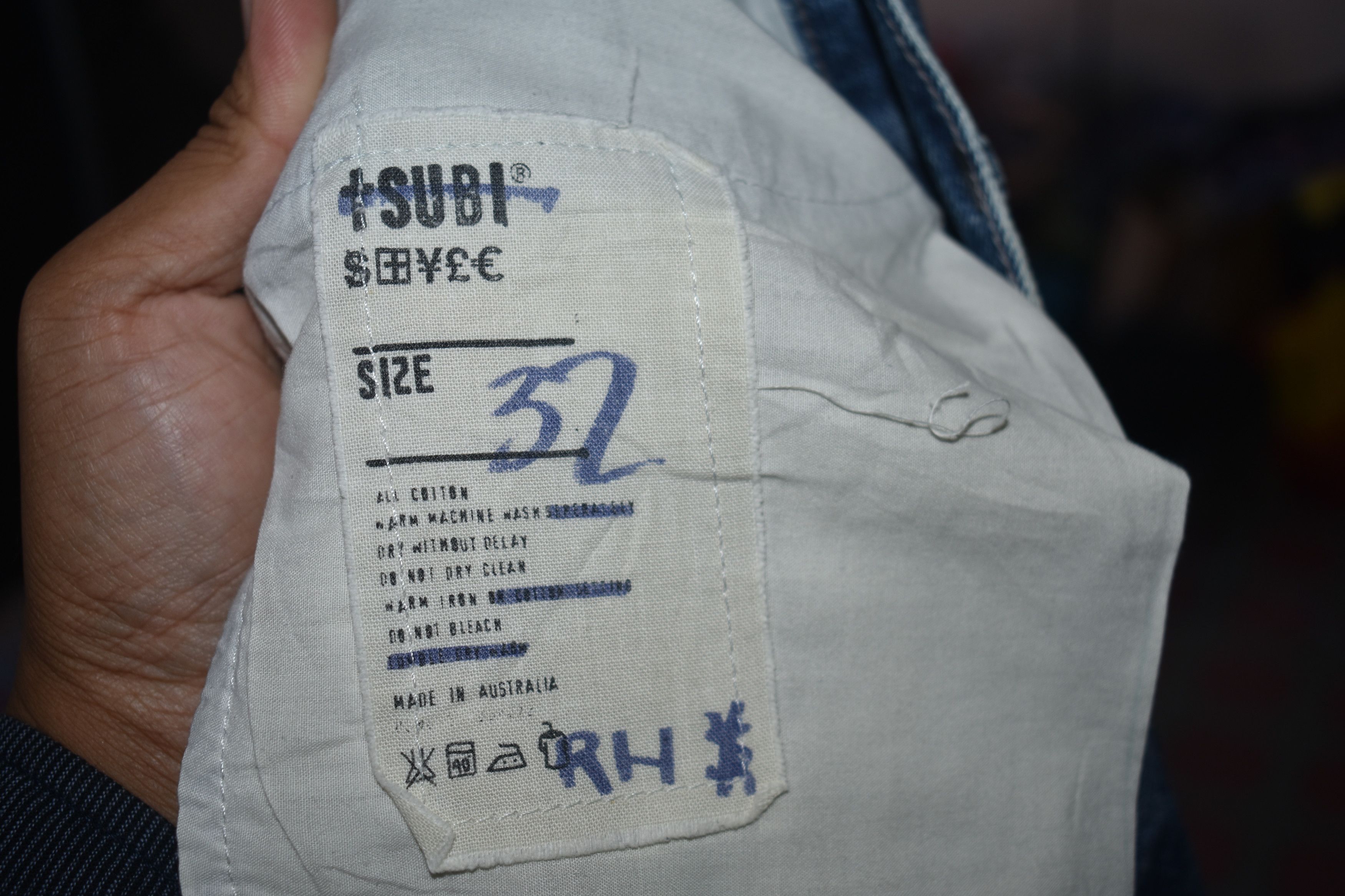 Japanese Brand × Ksubi Ksubi Jeans Distress Chitch Slim Tapered Size 34 Size US 34 / EU 50 - 10 Thumbnail