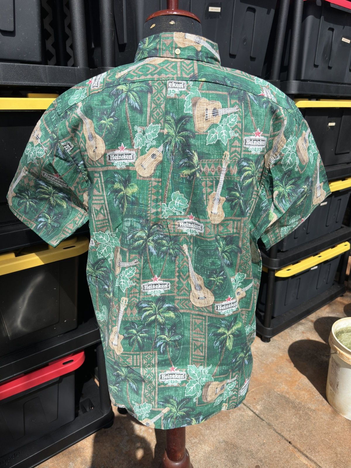 Reyn Spooner New Rare Reyn Spooner Heineken Beer Hawaiian Shirt Men’s XL Size US XL / EU 56 / 4 - 2 Thumbnail