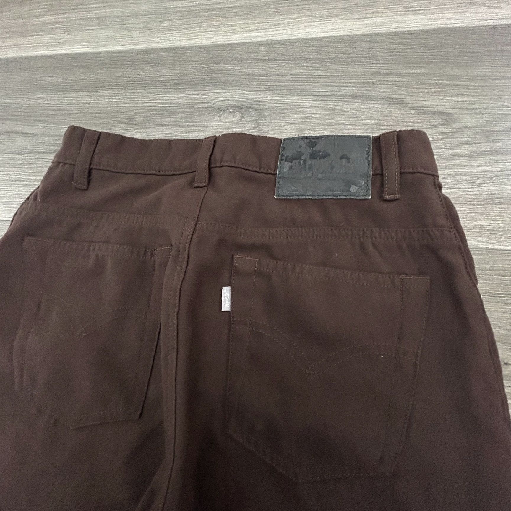 Levi's VINTAGE Levi's Silvertab Jeans Flared Boots Cut Brown 26x31 5 Womens 90s Y2K Style Size 27" / US 4 / IT 40 - 4 Thumbnail