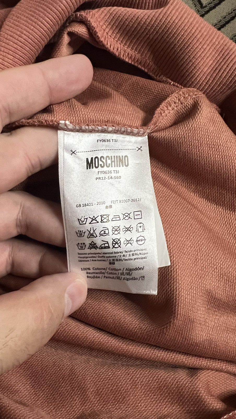 Love Moschino × Moschino Love Moschino hoodie big logo Size L / US 10 / IT 46 - 6 Thumbnail