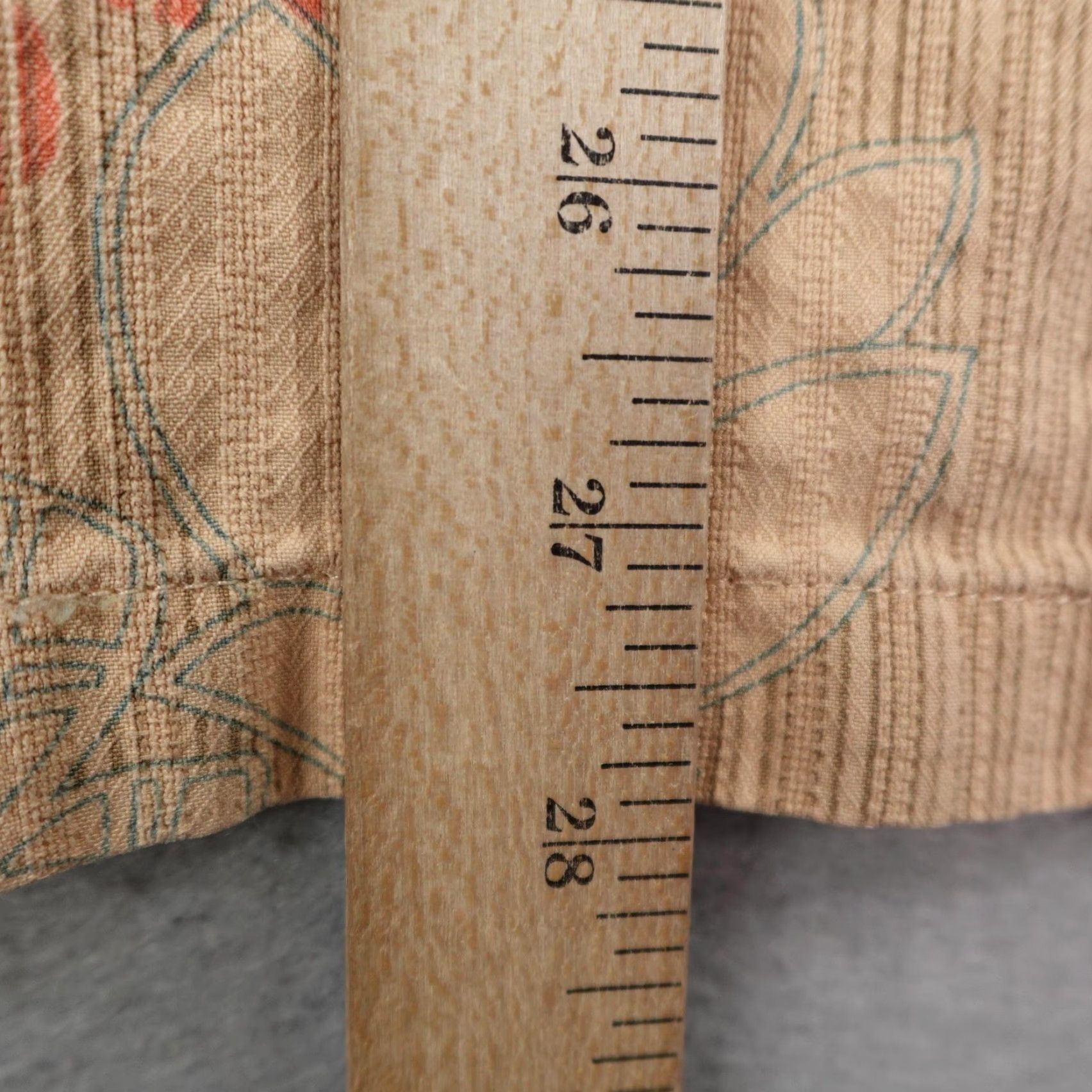 Tori Richard Tori Richard Shirt Mens Medium Peach Orange Hawaiian Silk Floral Aloha Camp Size US M / EU 48-50 / 2 - 6 Thumbnail