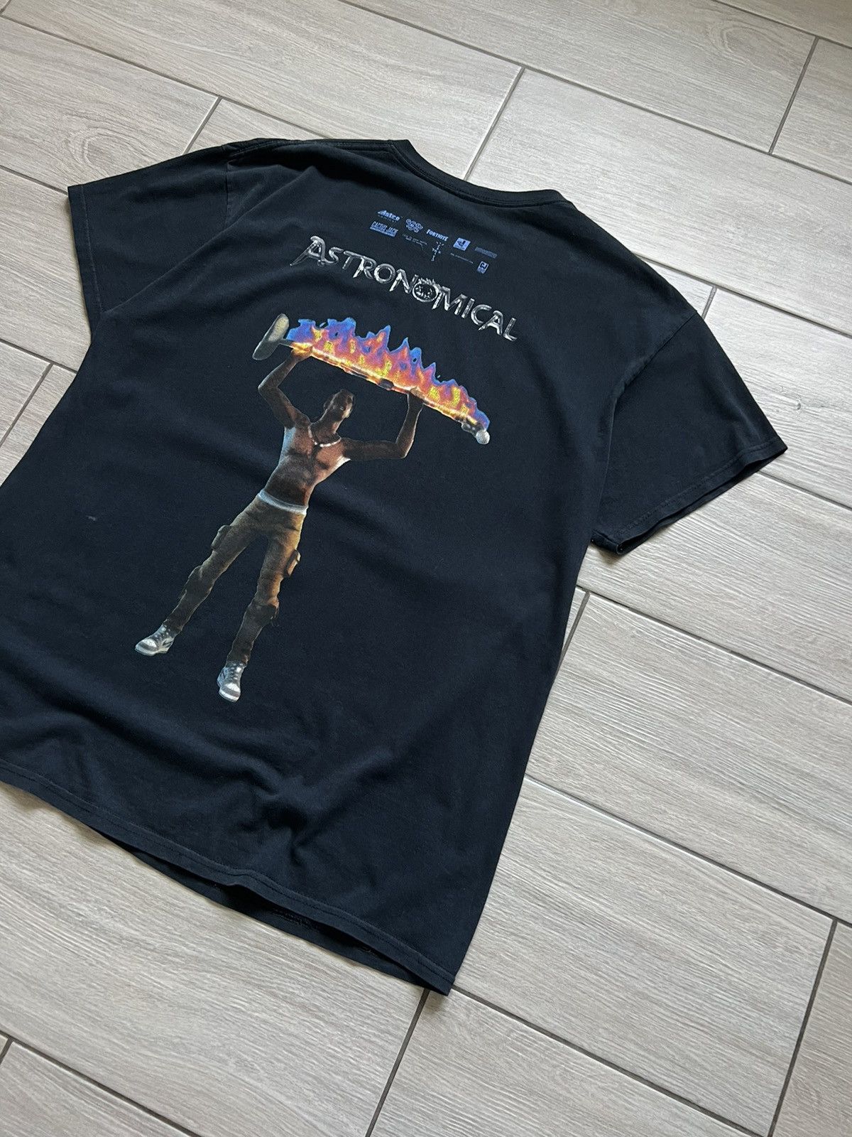 Travis Scott Travis Scott Fortnite Blue T-Shirt Size US L / EU 52-54 / 3 - 4 Thumbnail