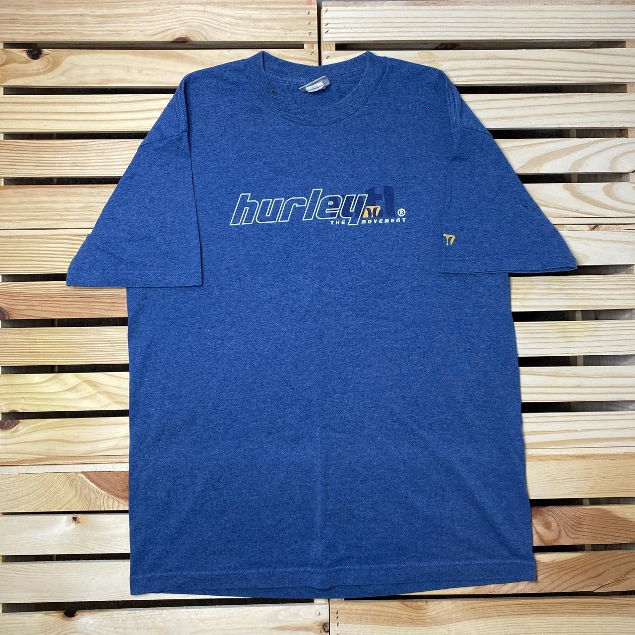 Hurley Vintage Hurley Blue Surf Tee Size Large Size US L / EU 52-54 / 3 - 1 Thumbnail