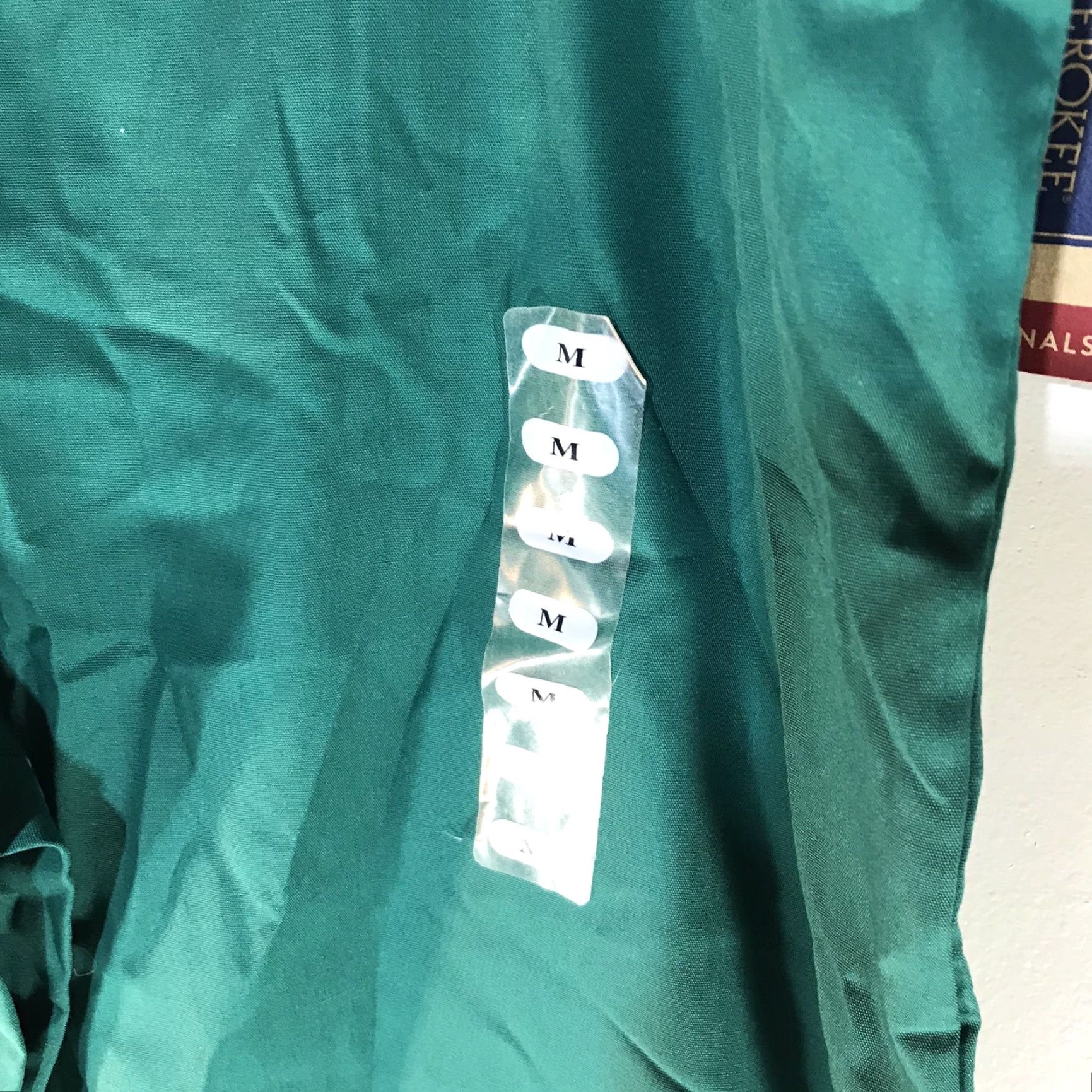 Cherokee VINTAGE Cherokee Women's Medical Scrub Pants Green Size M Medical Uniform Solid Straight Fit Size 32" / US 10 / IT 46 - 3 Thumbnail