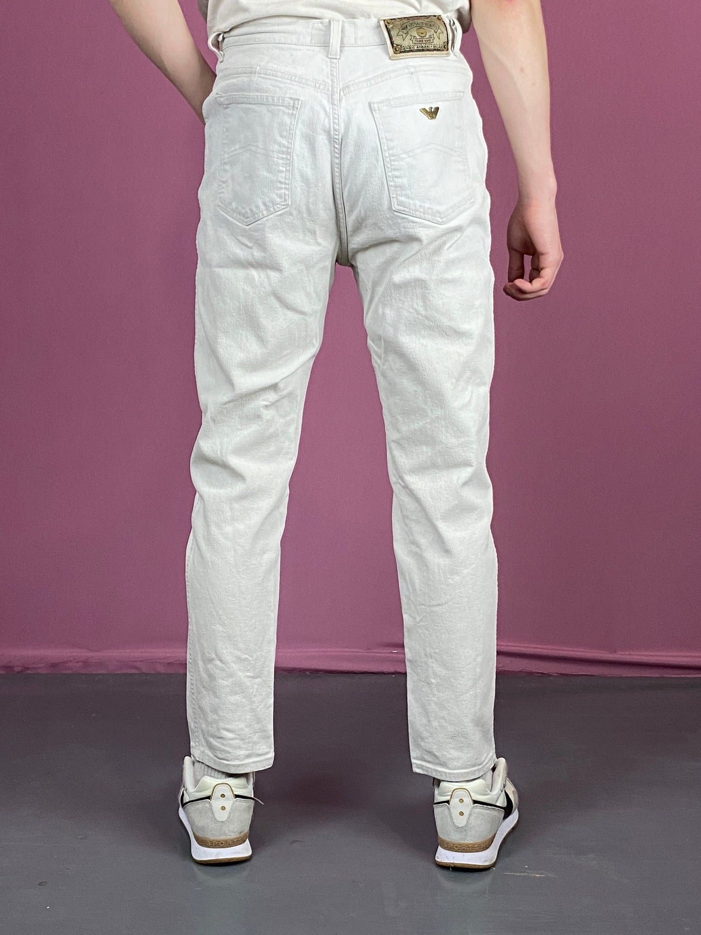 Armani × Vintage Armani Jeans Vintage Men's Jeans - 3 Size US 33 - 4 Thumbnail