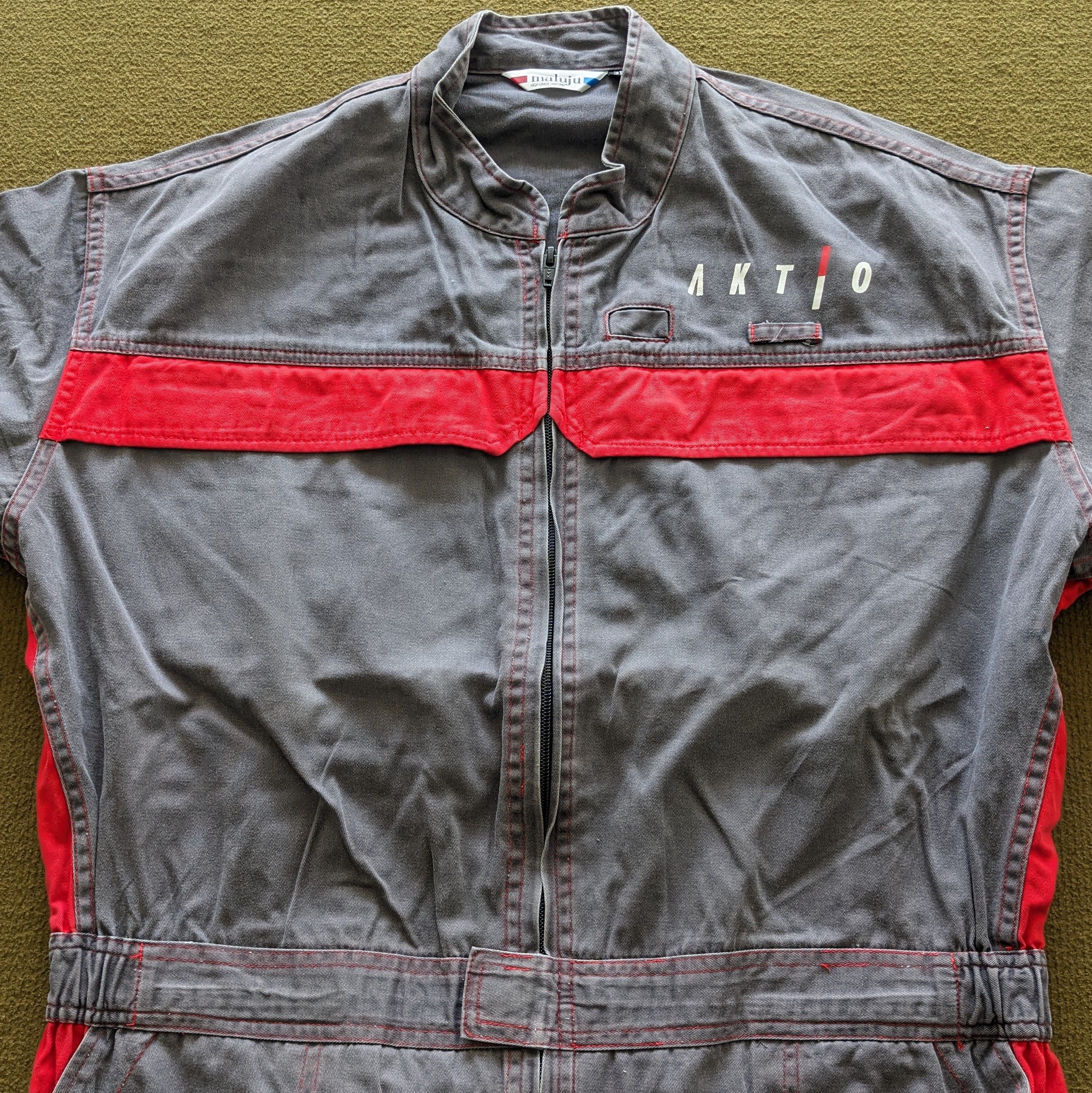 Vintage Vintage AKITO Japanese Coverall Workwear Jacket Size US XL / EU 56 / 4 - 4 Thumbnail