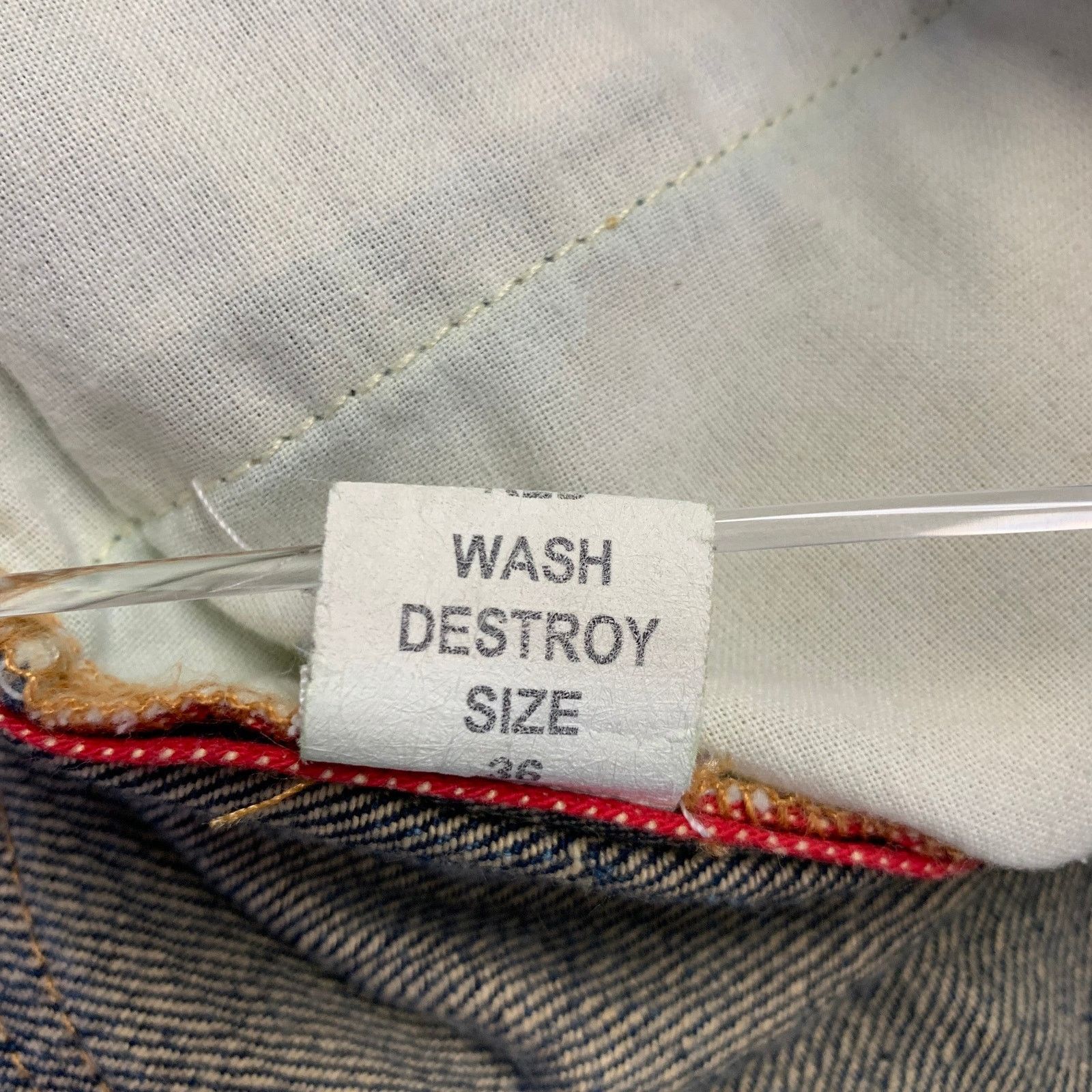 Other BLVCK SCVLE Size 36 Blue Distressed Button Fly Jeans Size US 36 / EU 52 - 6 Thumbnail