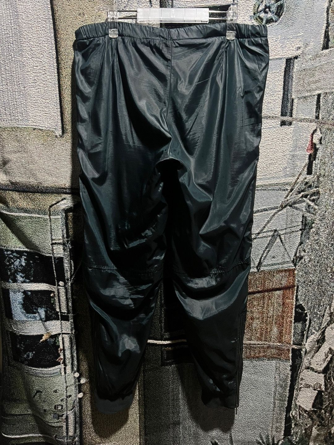 Nike Nike brushed jogger side pants dark green Size US 35 - 5 Thumbnail