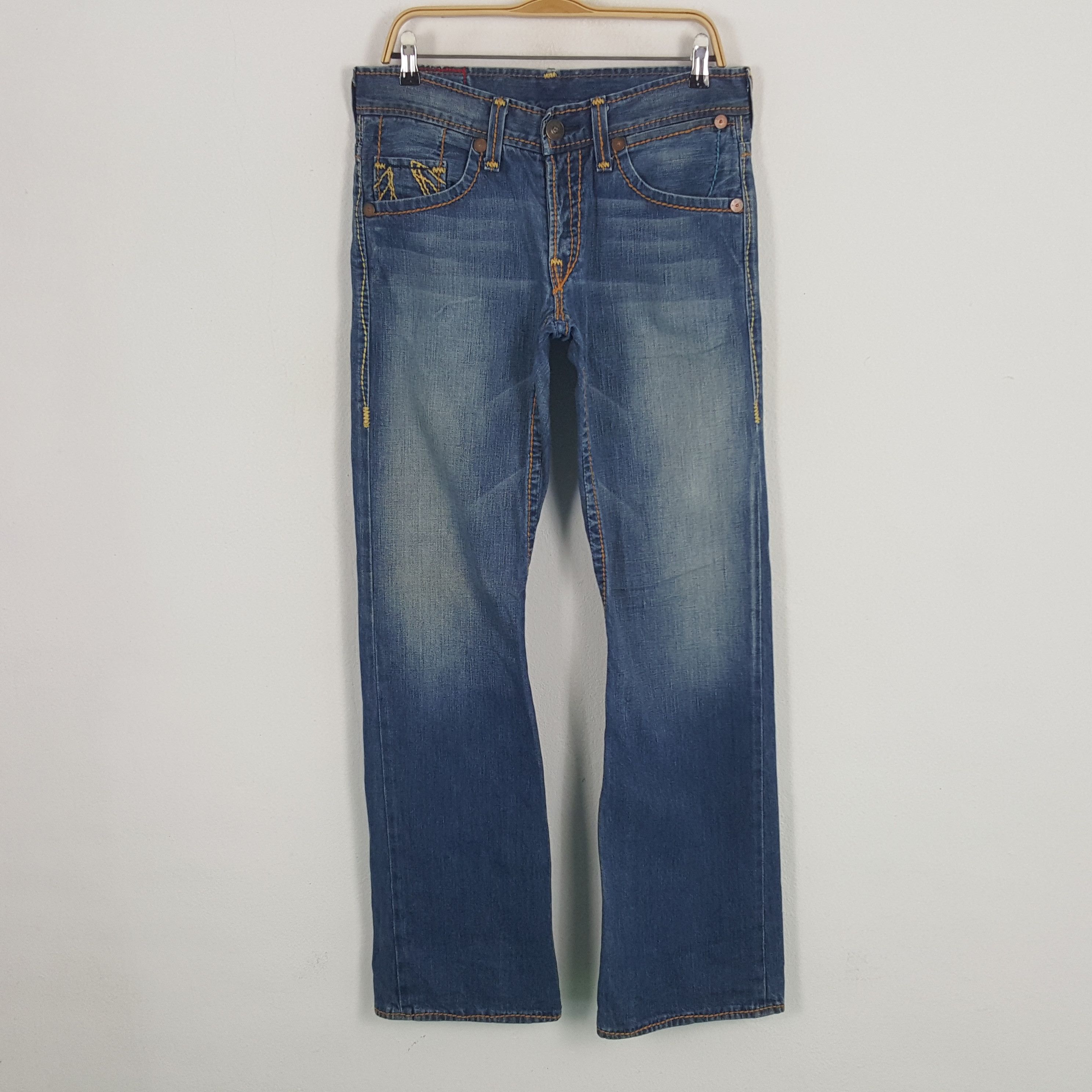 True Religion × Vintage Vintage True Religion USA Denim Jeans Size US 33 - 1 Thumbnail