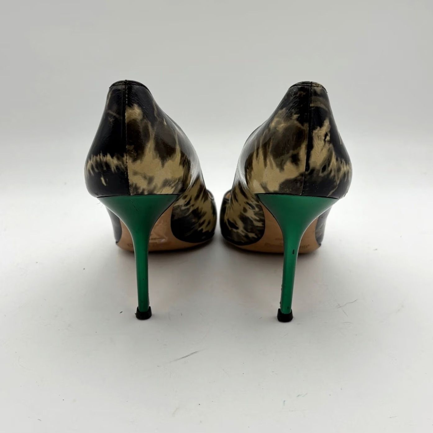 Jimmy Choo Jimmy Choo Romy 85 Patent Leather Pumps Women's 41.5 Multicolor Heels Size US 12 / IT 42 - 4 Thumbnail